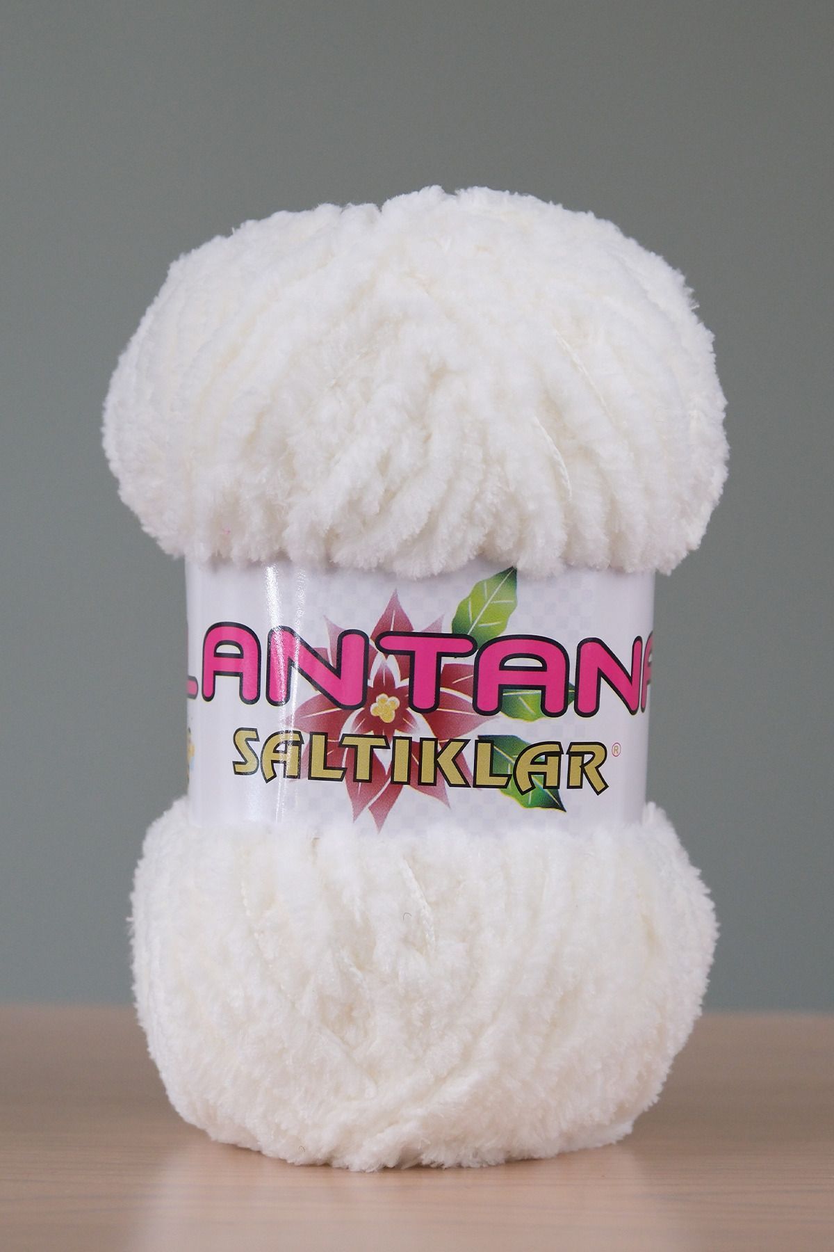 SALTIKLAR-Lantana Plush Knitting Thread Plush Thread Mother's Lamb 100Gr Light Cream-73 1