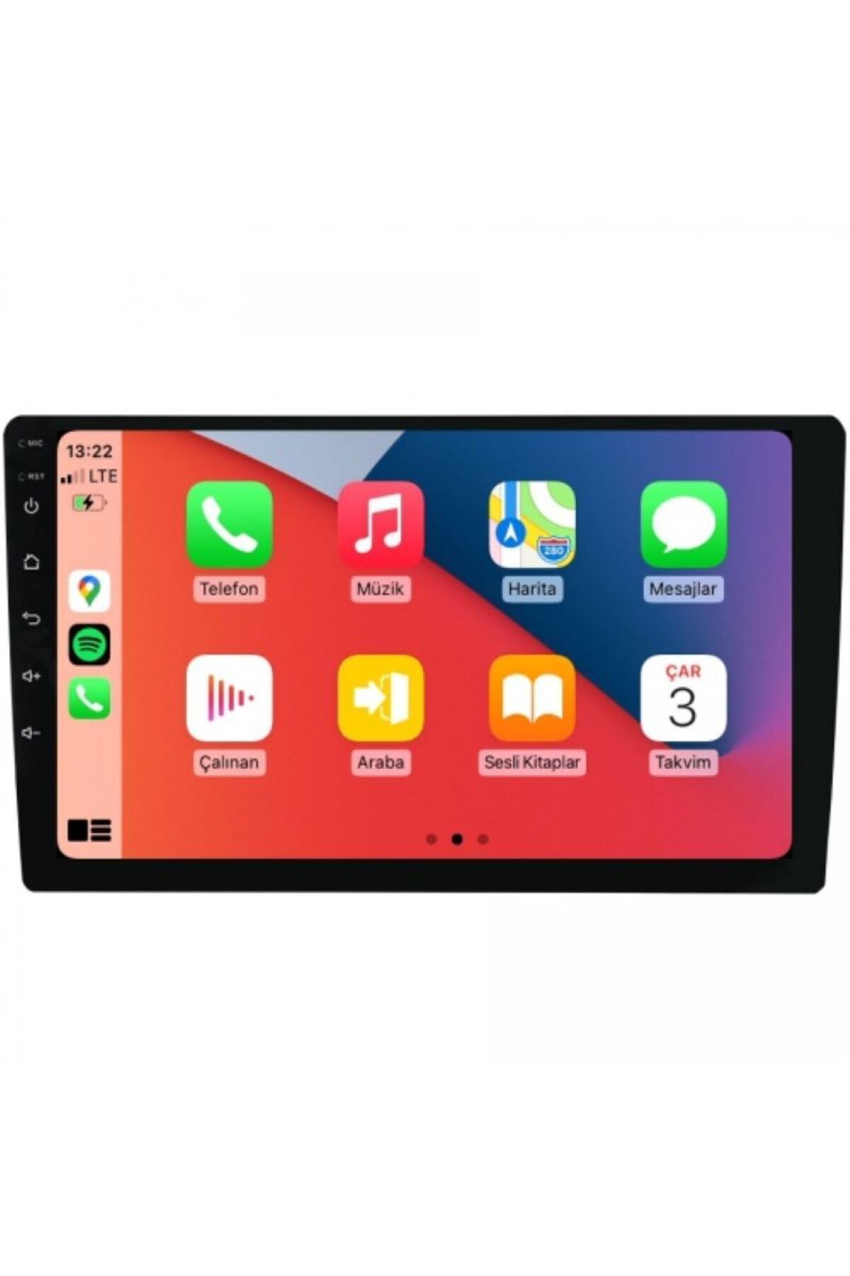 SOUNDCİTY 9 Inç Multimedia Ekran 2gb Ram 32 Gb Hafıza Android 13/carplay Özellikli/geri Görüş Kameralı