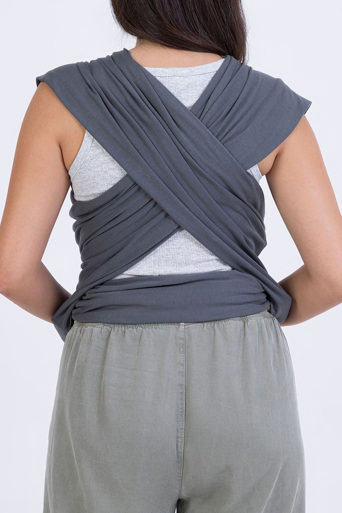 Cozibo Sling Anakucağı Cepli Bebek Taşıma Şalı fotoğrafı 4 (önizleme)