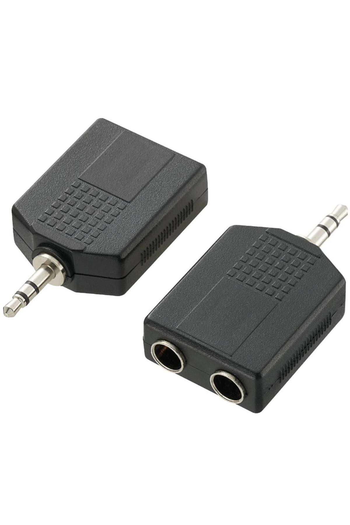 Estello Eb-1012 3.5mm Stereo - 2x6.3mm Mono Çevirci Adaptör