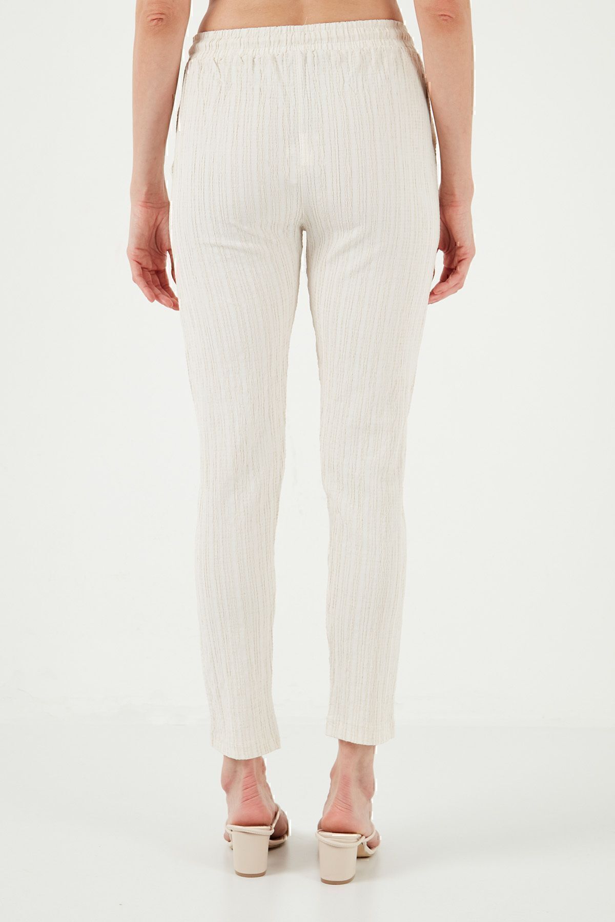 Lela-Pantaloni Slim Fit cu buzunare - PANTALONI5865297 6