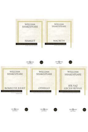 Türkiye İş Bankası Kültür Yayınları William Shakespeare 5 Kitap Set / Hamlet-...