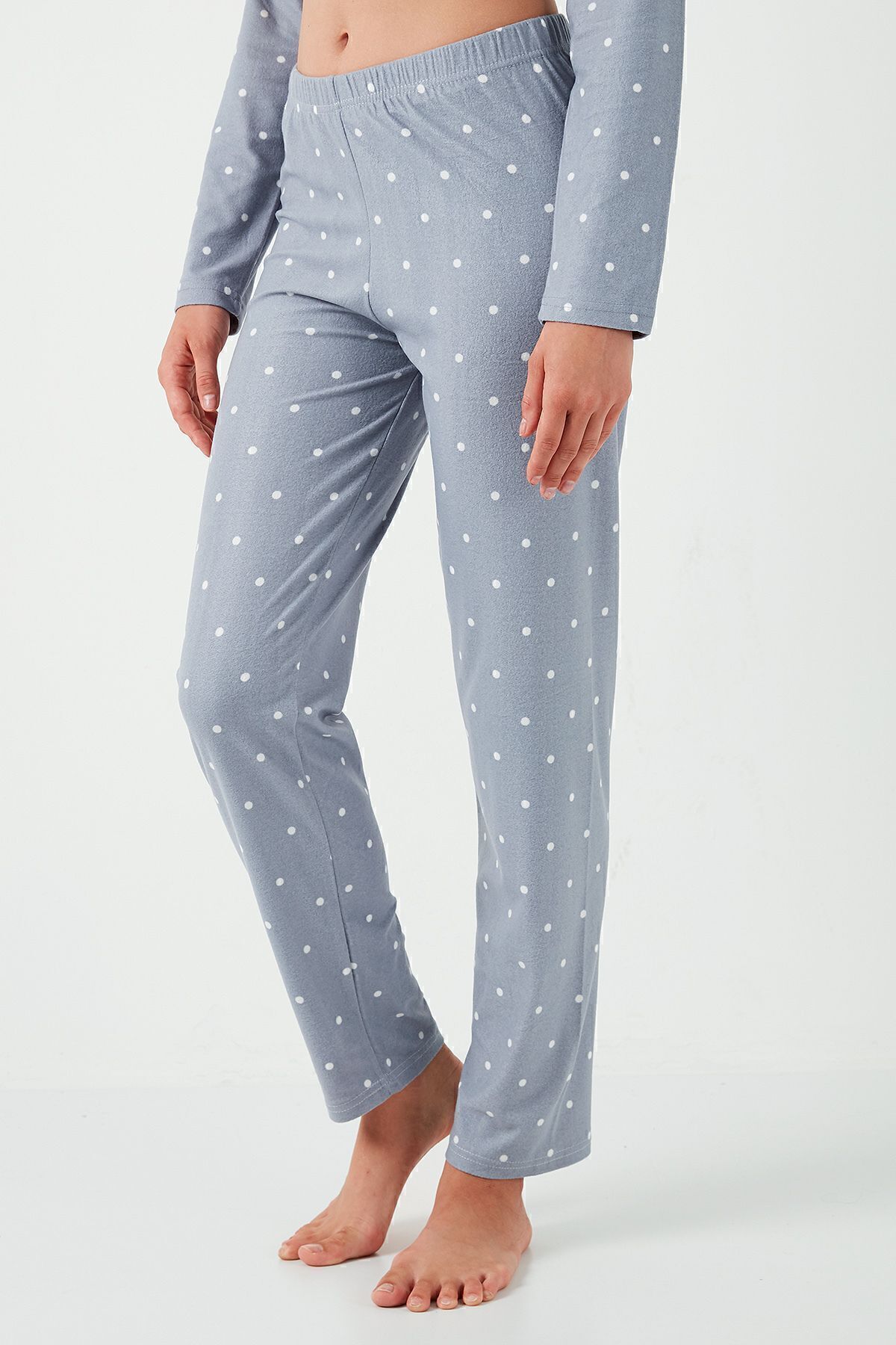 Lela-Stretch Standard Fit Buttoned Pajama Set - 60956601 7