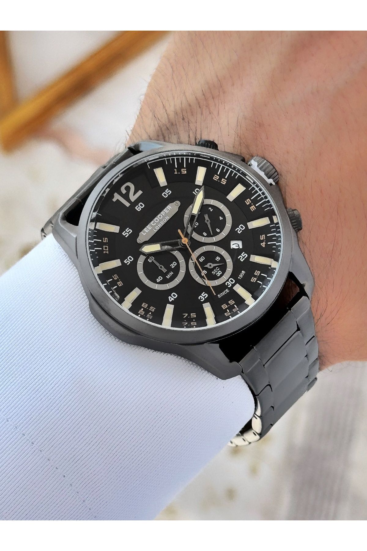 ساعت مردانه خاکستری لی کوپرLee Cooper | 7689 اورجینال - تصویر 2