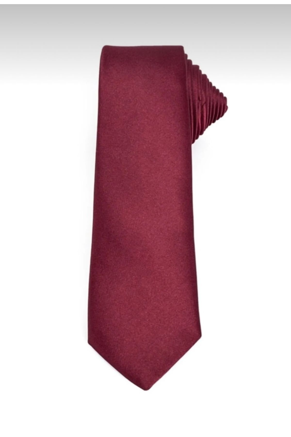 MODA Düz Bordo Kravat