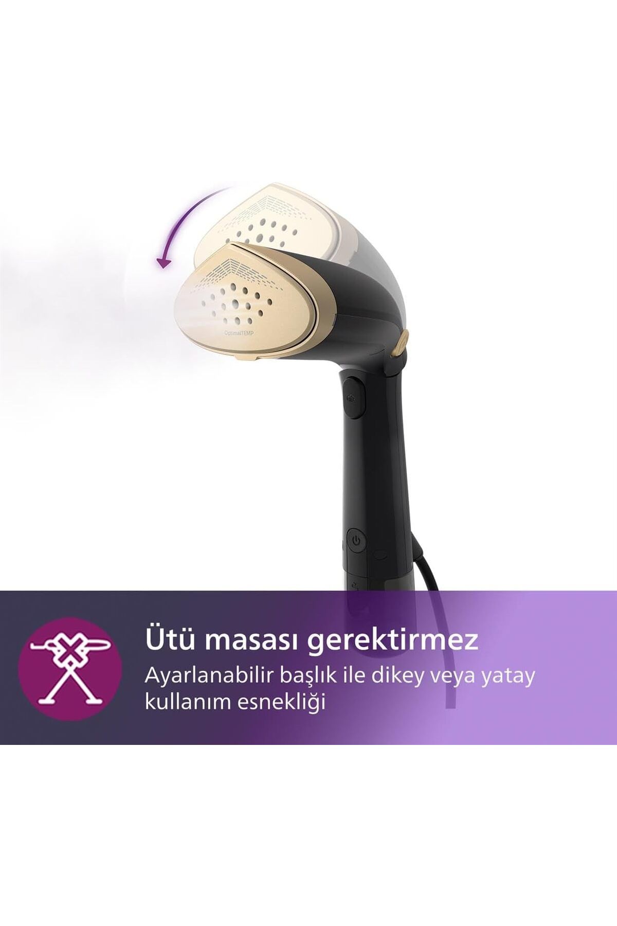 Buharlı Düzleştirici 7000 Serisi, OptimalTEMP Teknolojisi, 28 g/dk Buhar Gücü, 30 Saniyede Hazır 2