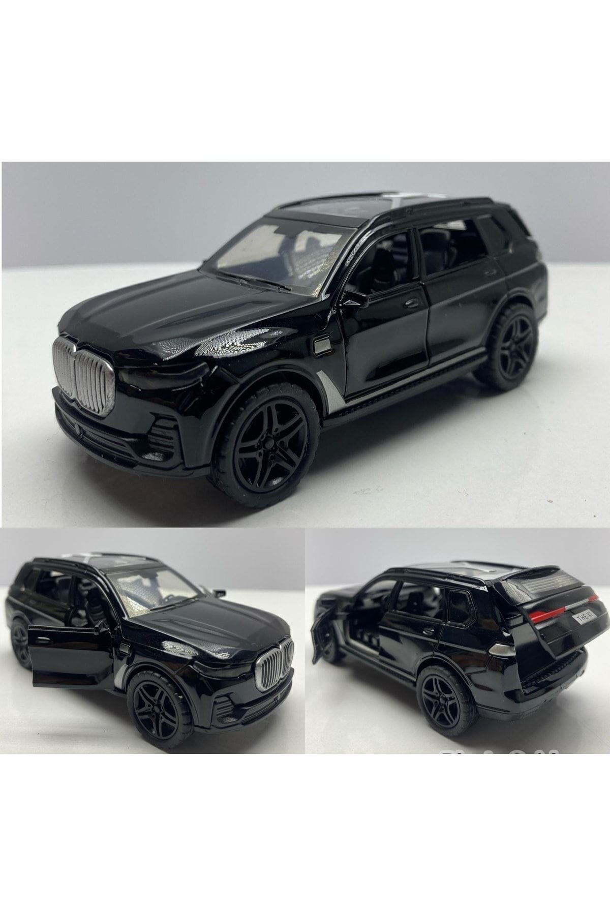 afreyz oyuncak Diecast,metal Oyuncak Araba Bmw X7 Jip 10 Cm Çek Bırak Model Araba Bagaj Açılır