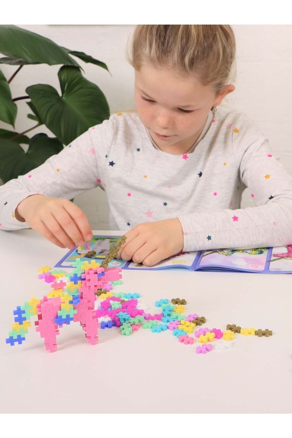TOYFEST-Plus - Plus Minecraft Themed Learn to Build Unicorns Lego Building Toy (275 Pieces) 3908 2