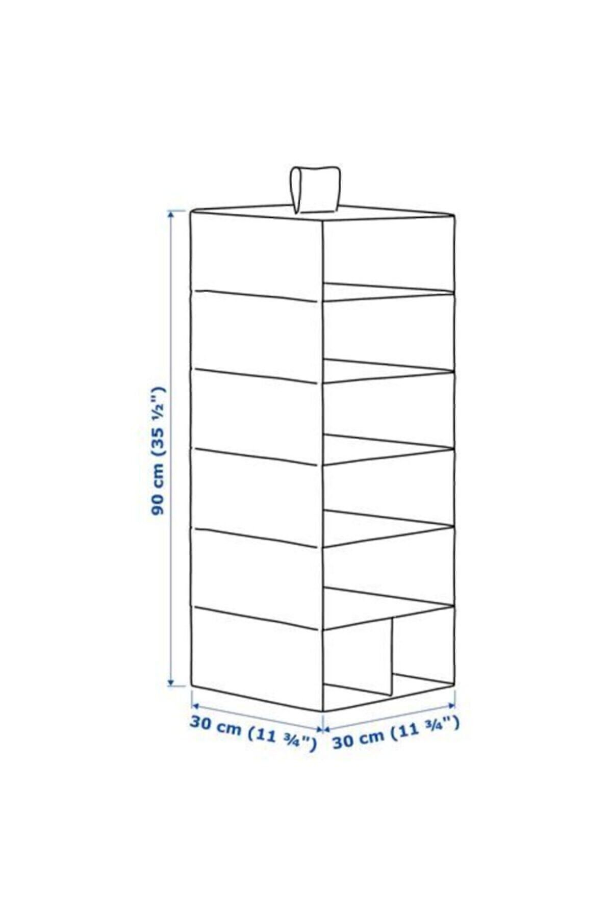 IKEA-Organizator pentru dulap sau umeraș cu compartimente suspendabile 6