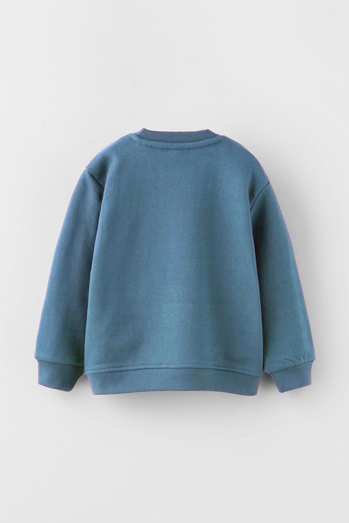 Mavi 3 Ip Şardonlu Çocuk Sweatshirt