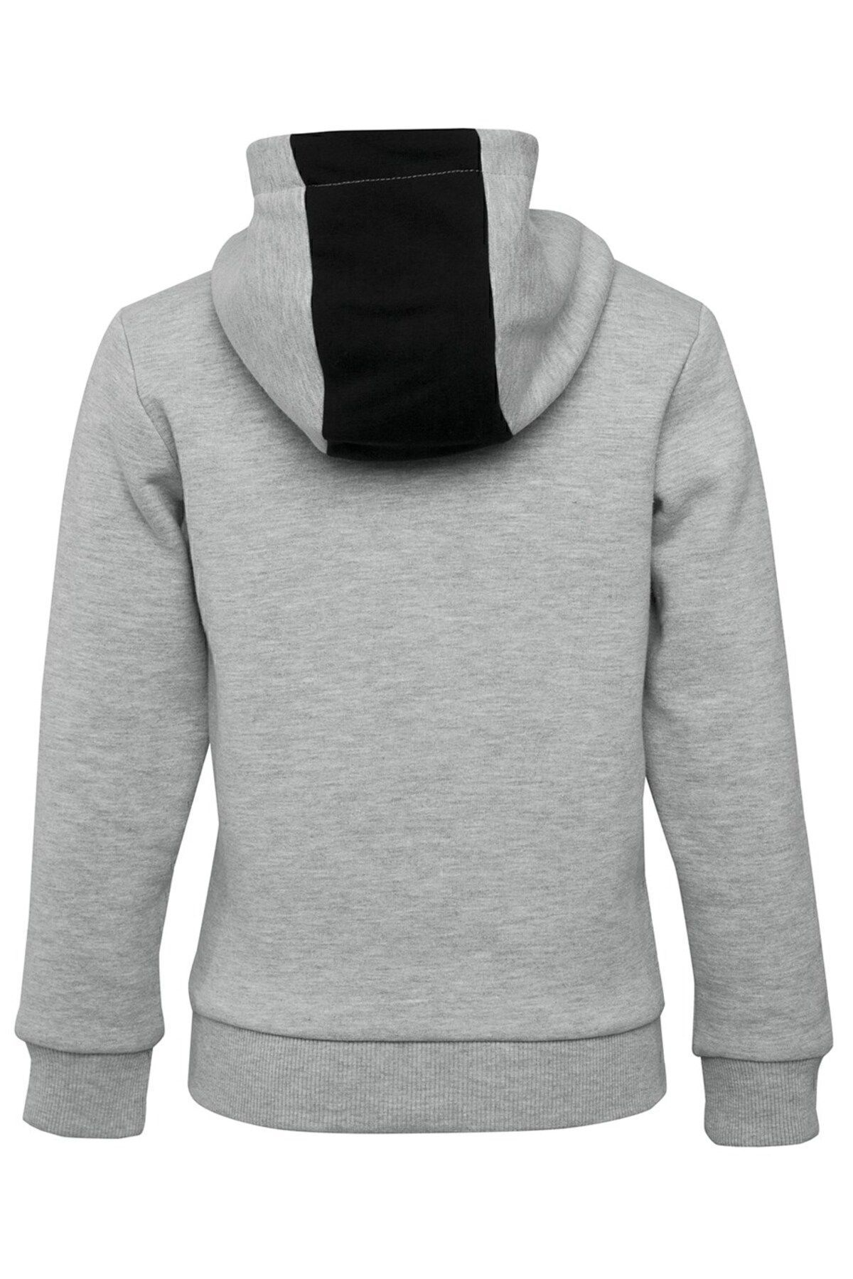 سویشرت پسرانه خاکستری BRZ KIDS | T-2021-06-29 اورجینال - تصویر 5