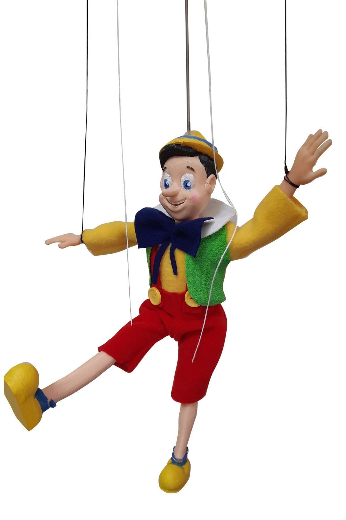 Uçaneller Kuklaevi-Pinocchio Puppet with String 4