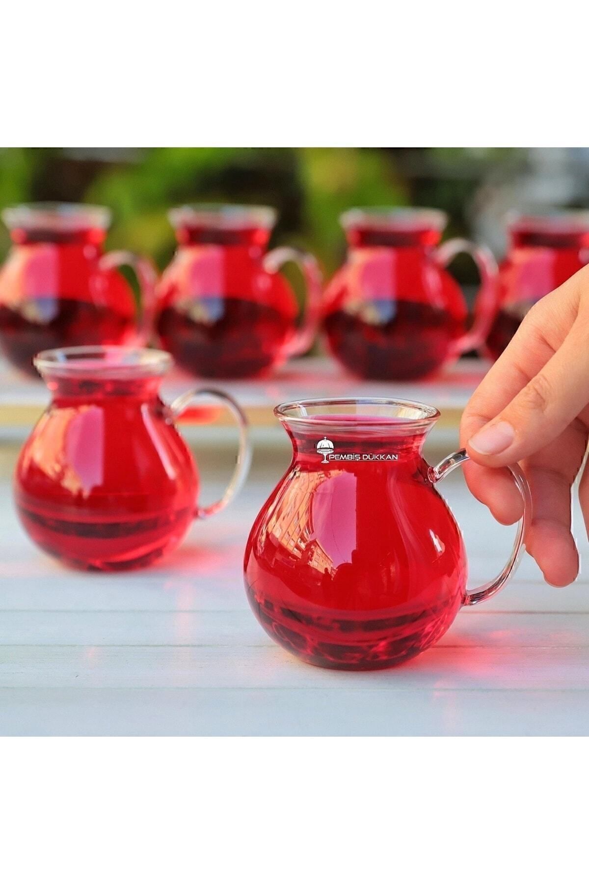 6 Arbitrary Glass Tea Cup 200ml