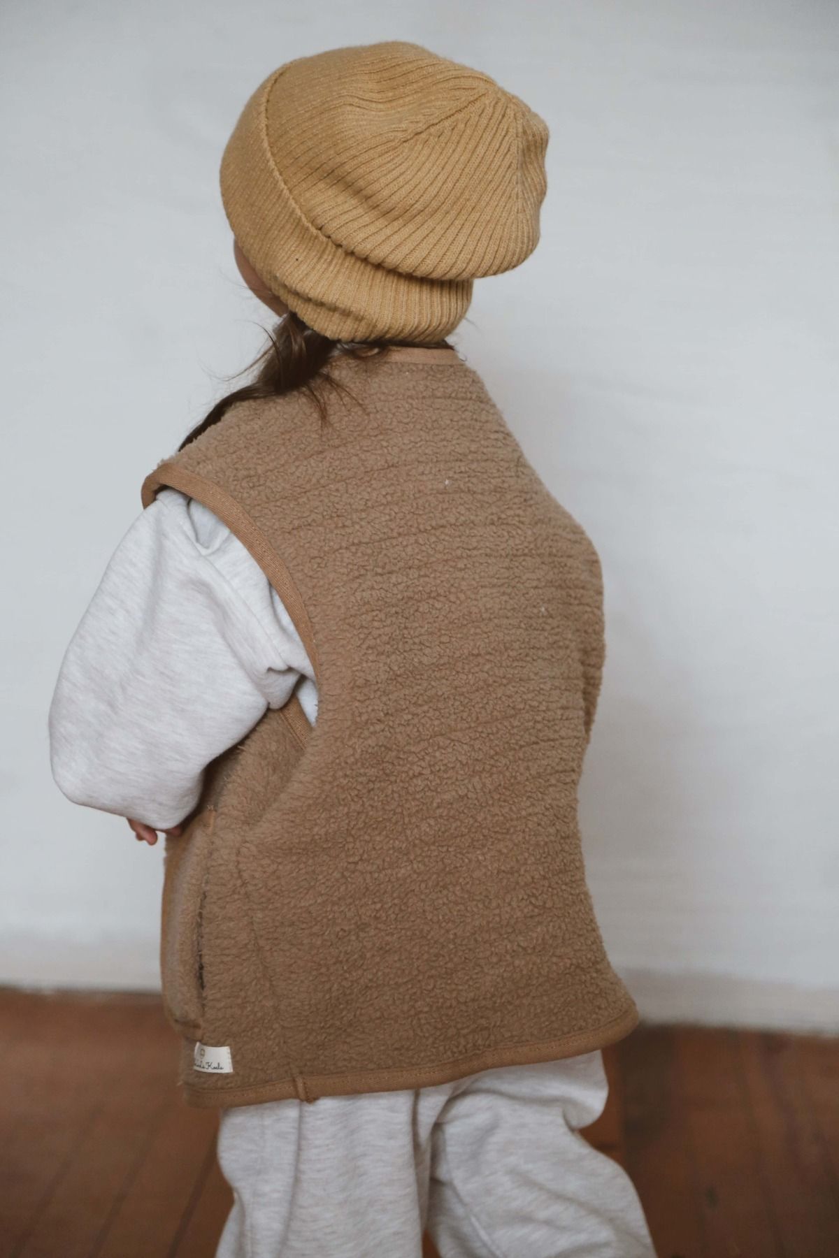 OhlalaKoala Milky Brown Wellsoft Vest for Children 1-6 Years- Trendyol