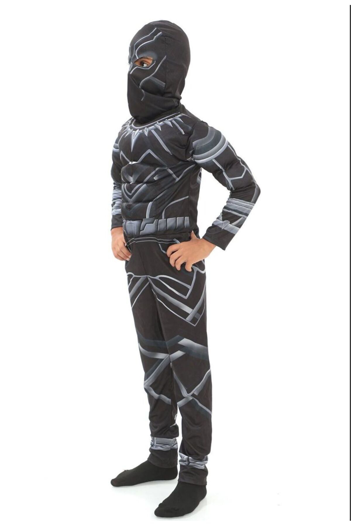 Kadıköy Kostüm Çocuk Kaslı Kara Panter Kostümü