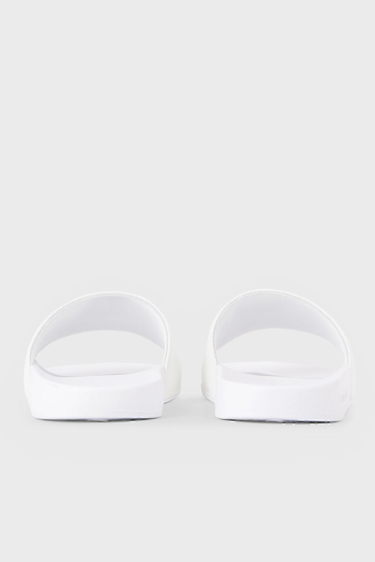 دمپایی سفید مردانه و زنانه مسطح YW0YW0010301W SLIPPER YW0YW00103 01W Calvin Klein