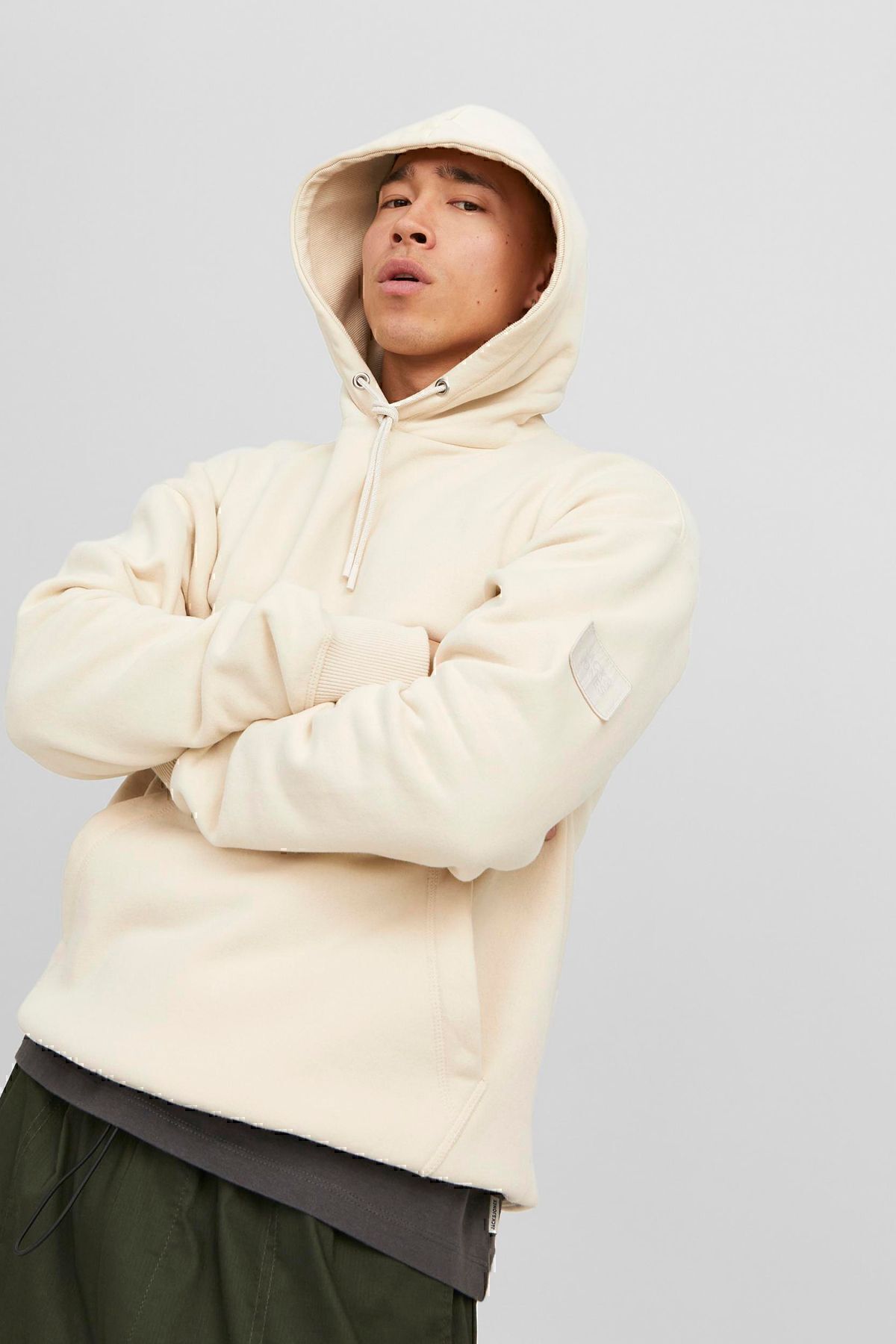 عرقیات مردانه کپه دار Core Jcoclassic SWEAT 12240189 Jack & Jones