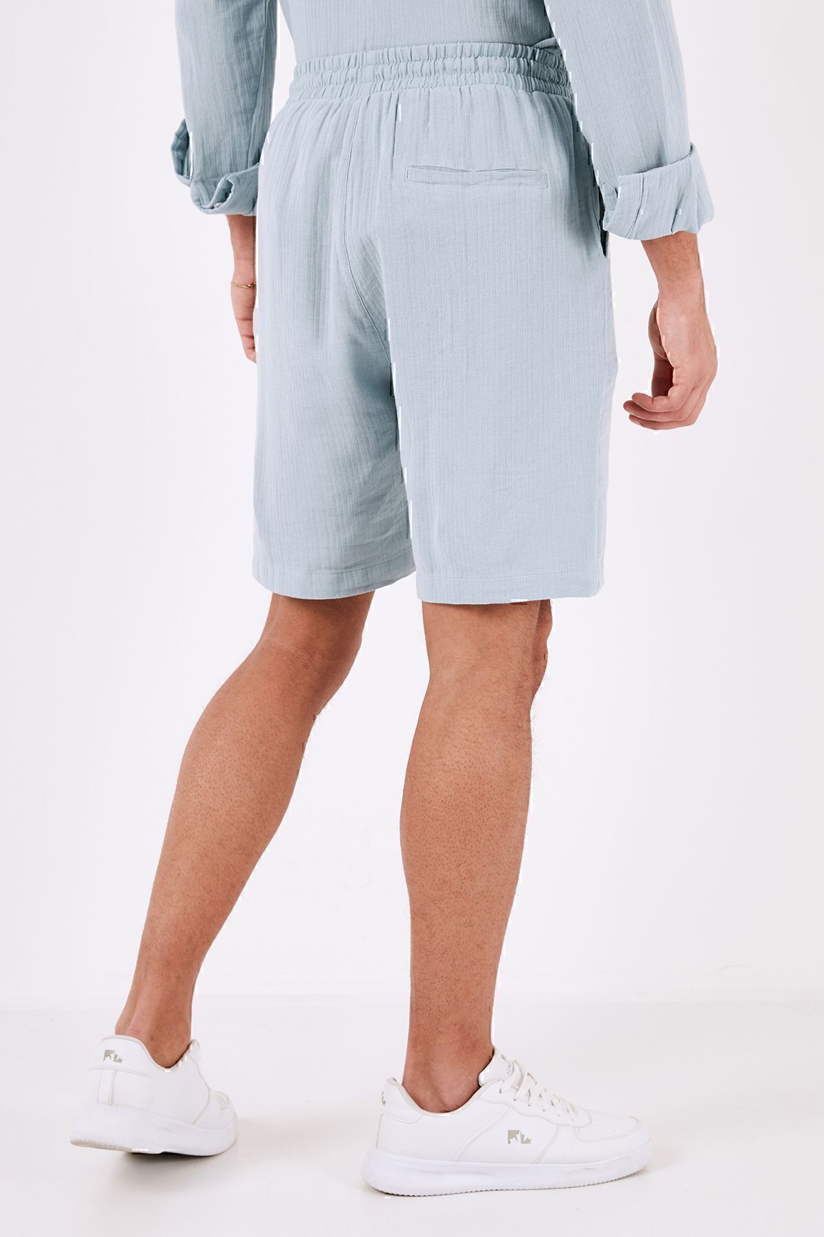 شورت و شلوارک مردانه فیروزه بوراتی | CF24S657802 اورجینال - تصویر 6