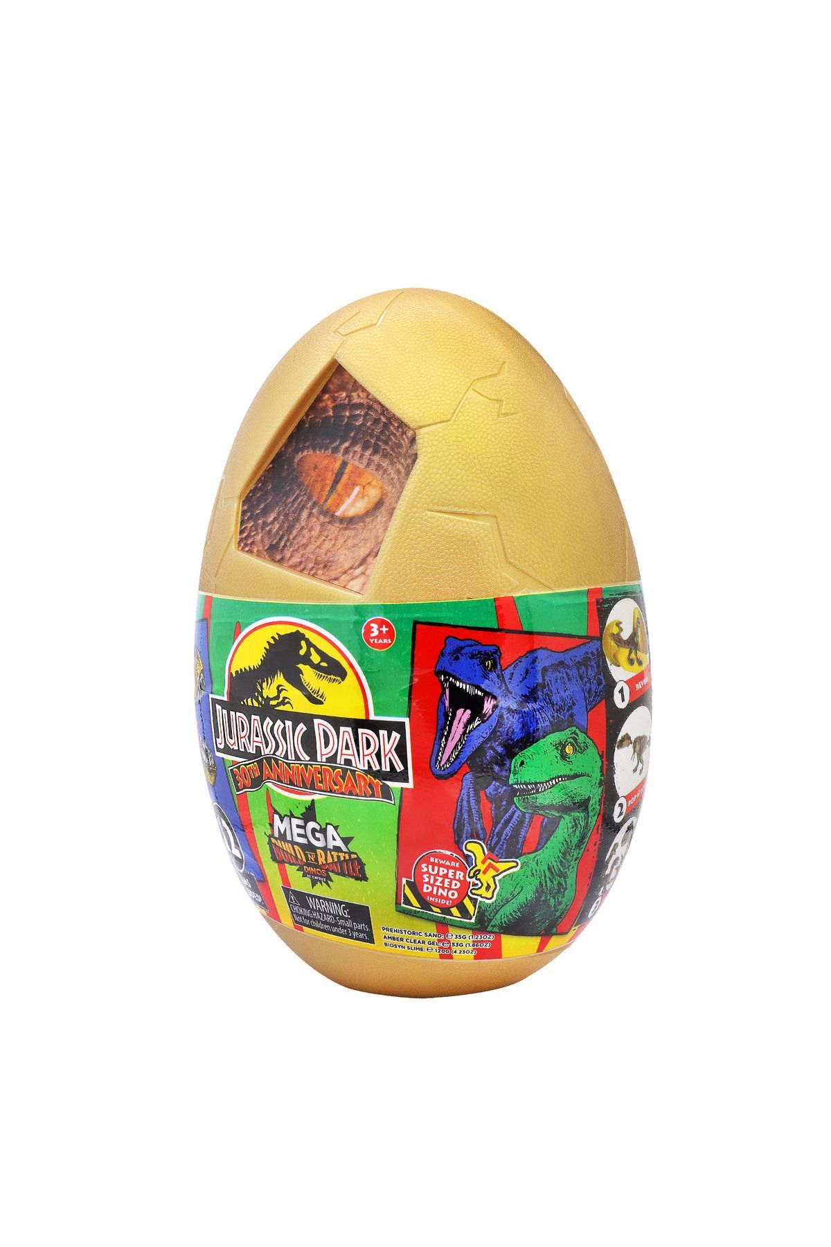 JURASSIC WORLD-Jurassic Captivz 30th Anniversary Mega Egg 4