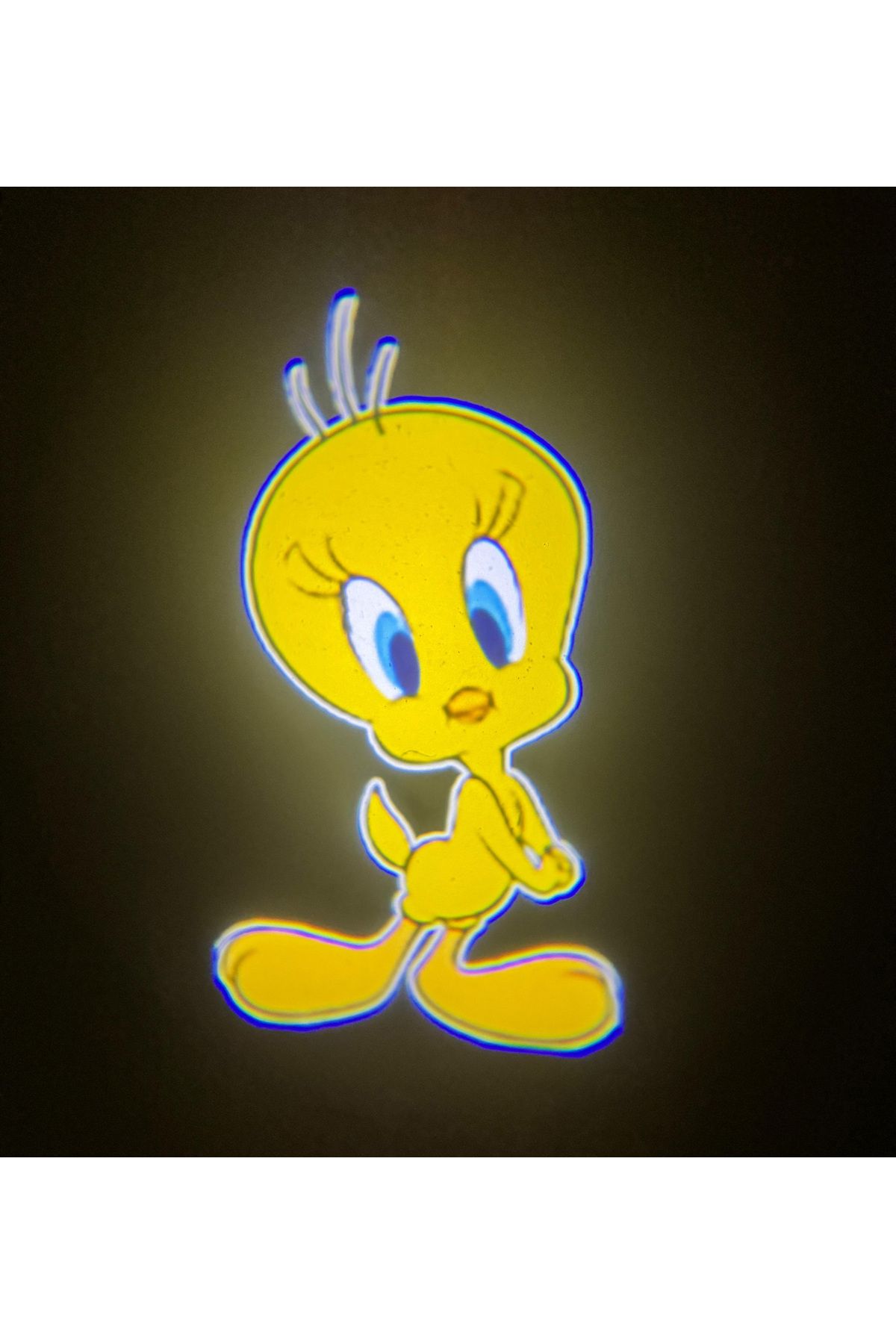 Sistem Led Market Tweety Logolu Mesafe Sensörlü Fotoselli Pilli