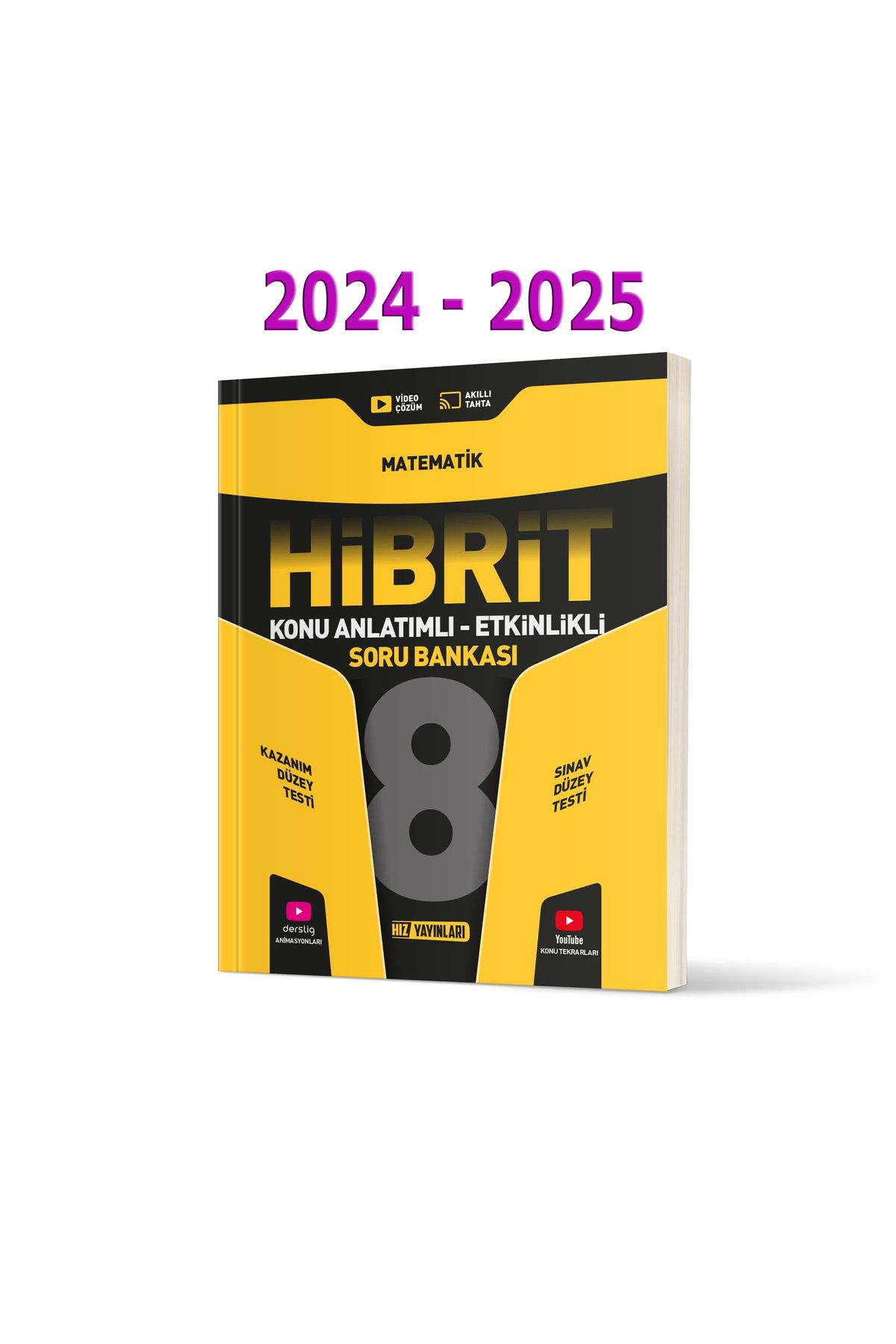 Hız Yayınları 8. Sınıf HIZ 2024-2025 LGS HİBRİT MATEMATİK SORU