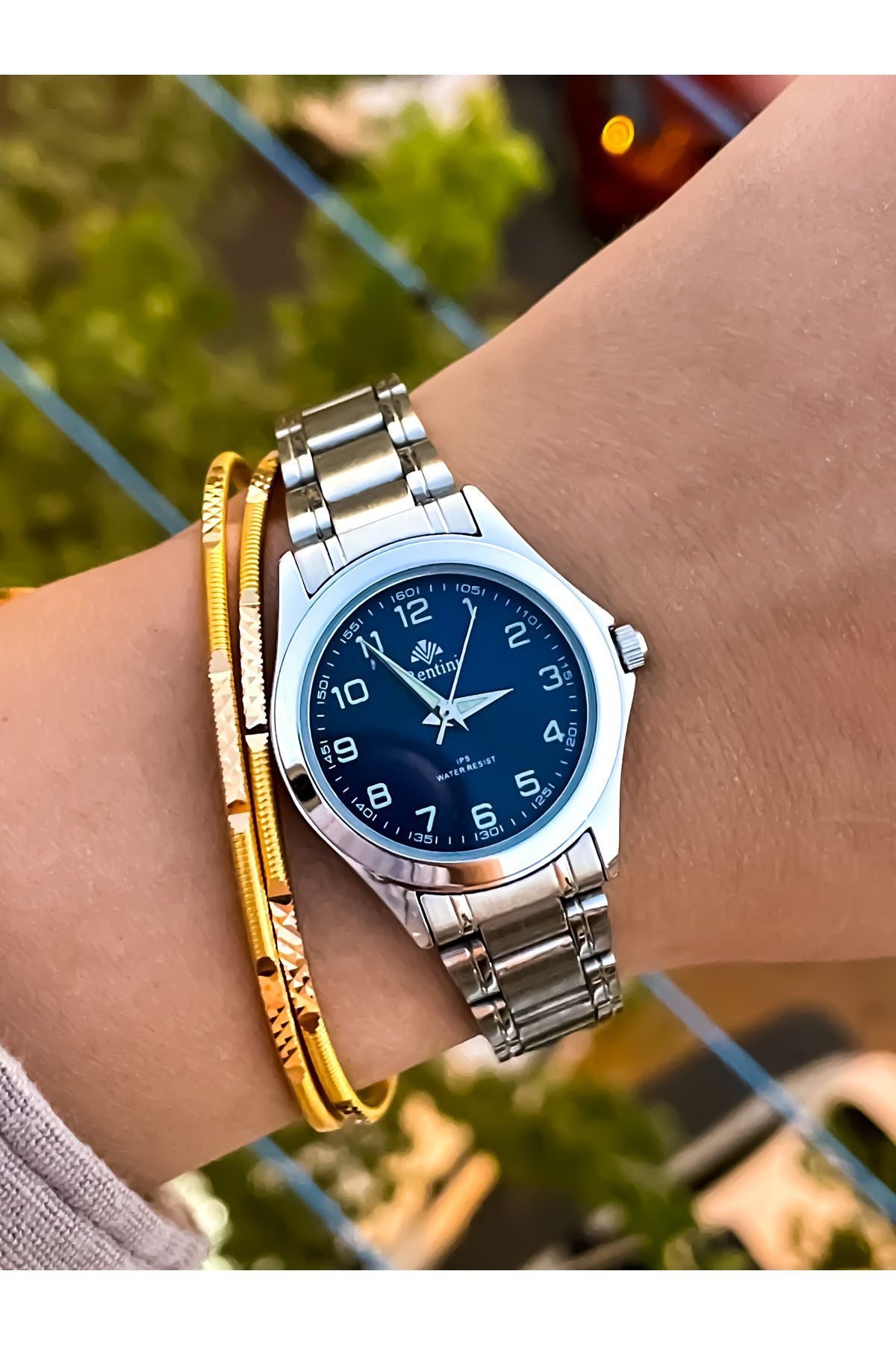Bentini-Silver Color Couple Watch - Lover Watches, Women's and Men's Gift 3