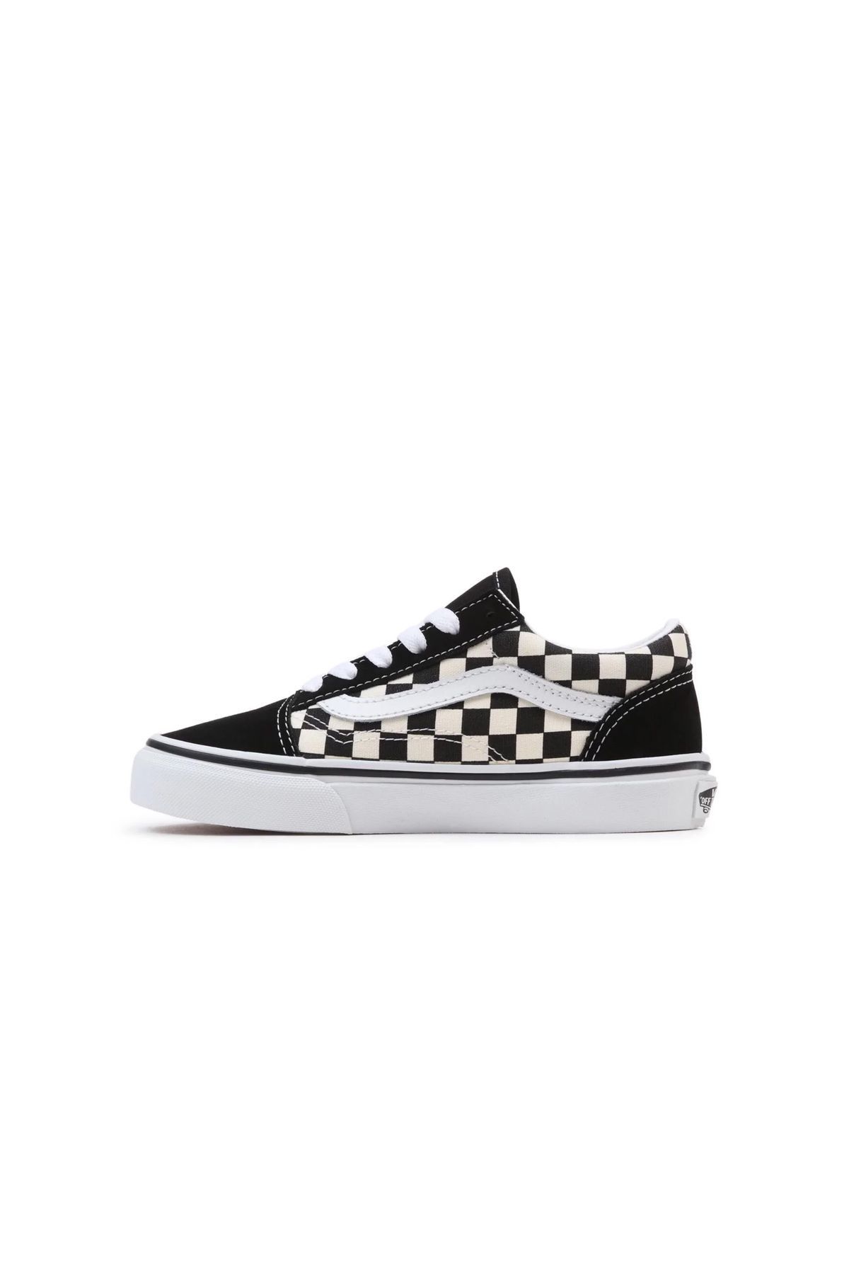 کفش کتانی Uy Old Skool Kids Casual Shoes Sneaker مشکی سفید Vans
