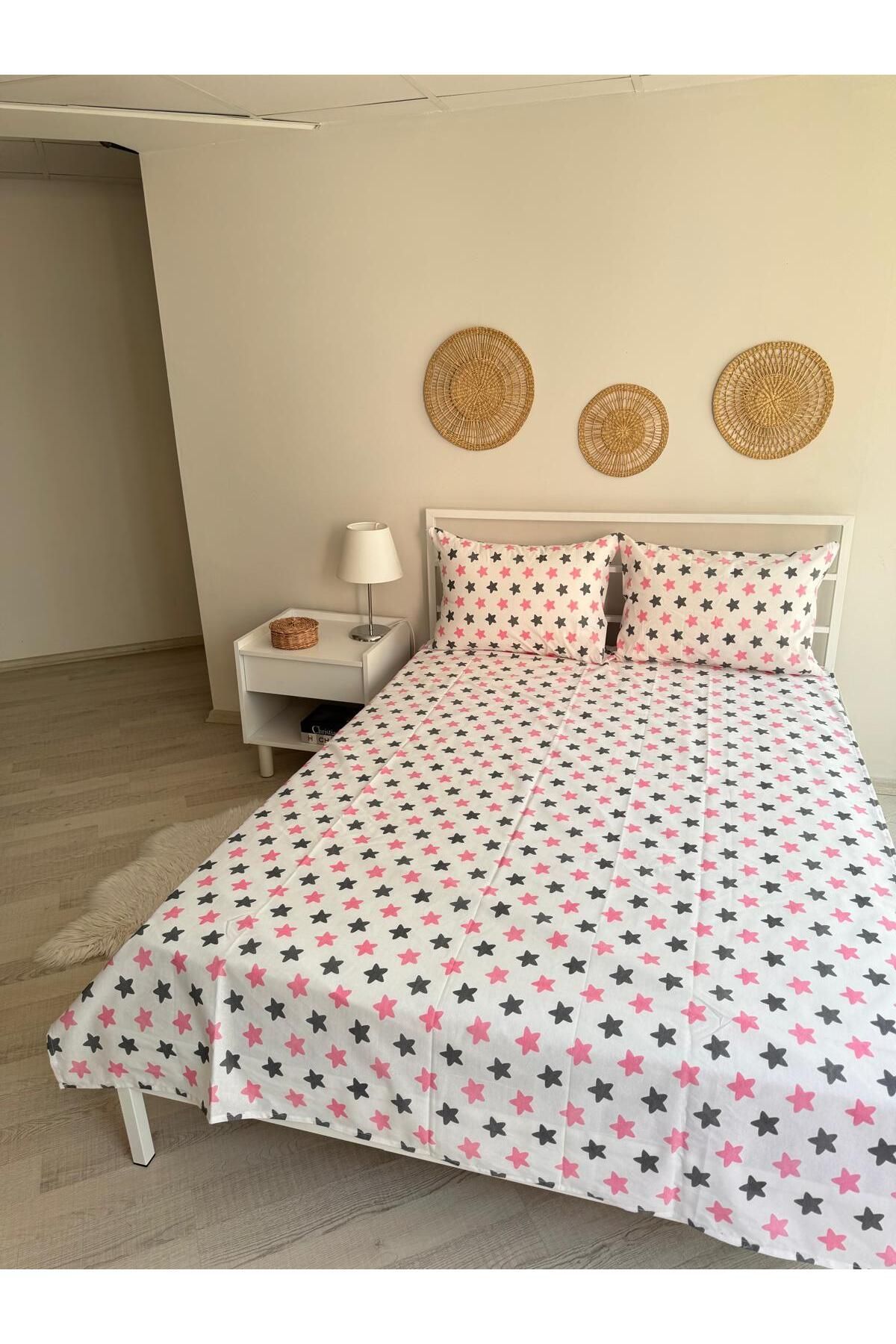 üntaş-Double Burner Sheet and Pillowcase - Non-Elastic 4