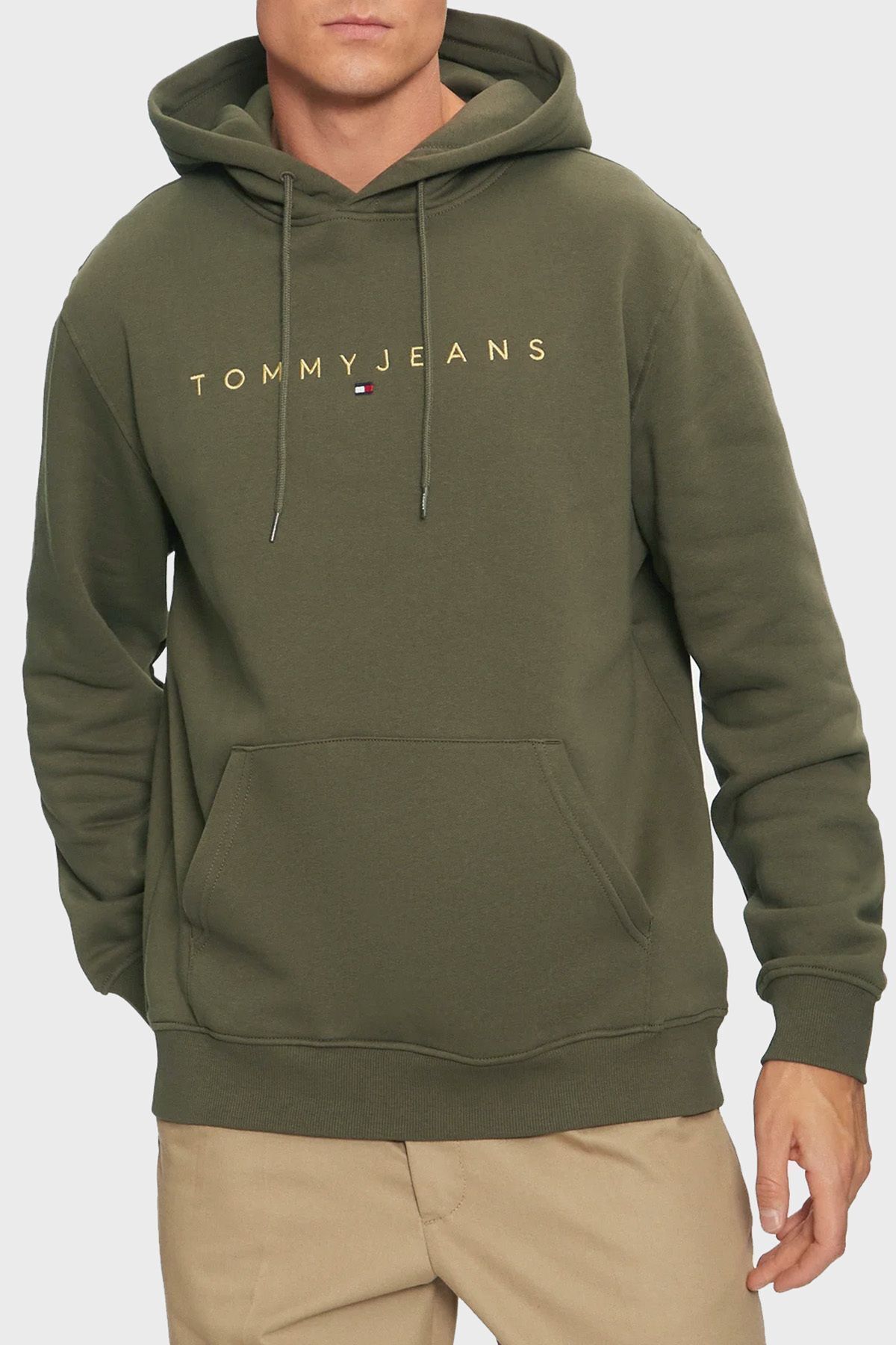 عرق گیر مردانه کلاهدار معمولی نخی DM0DM20503 M12 Tommy Jeans