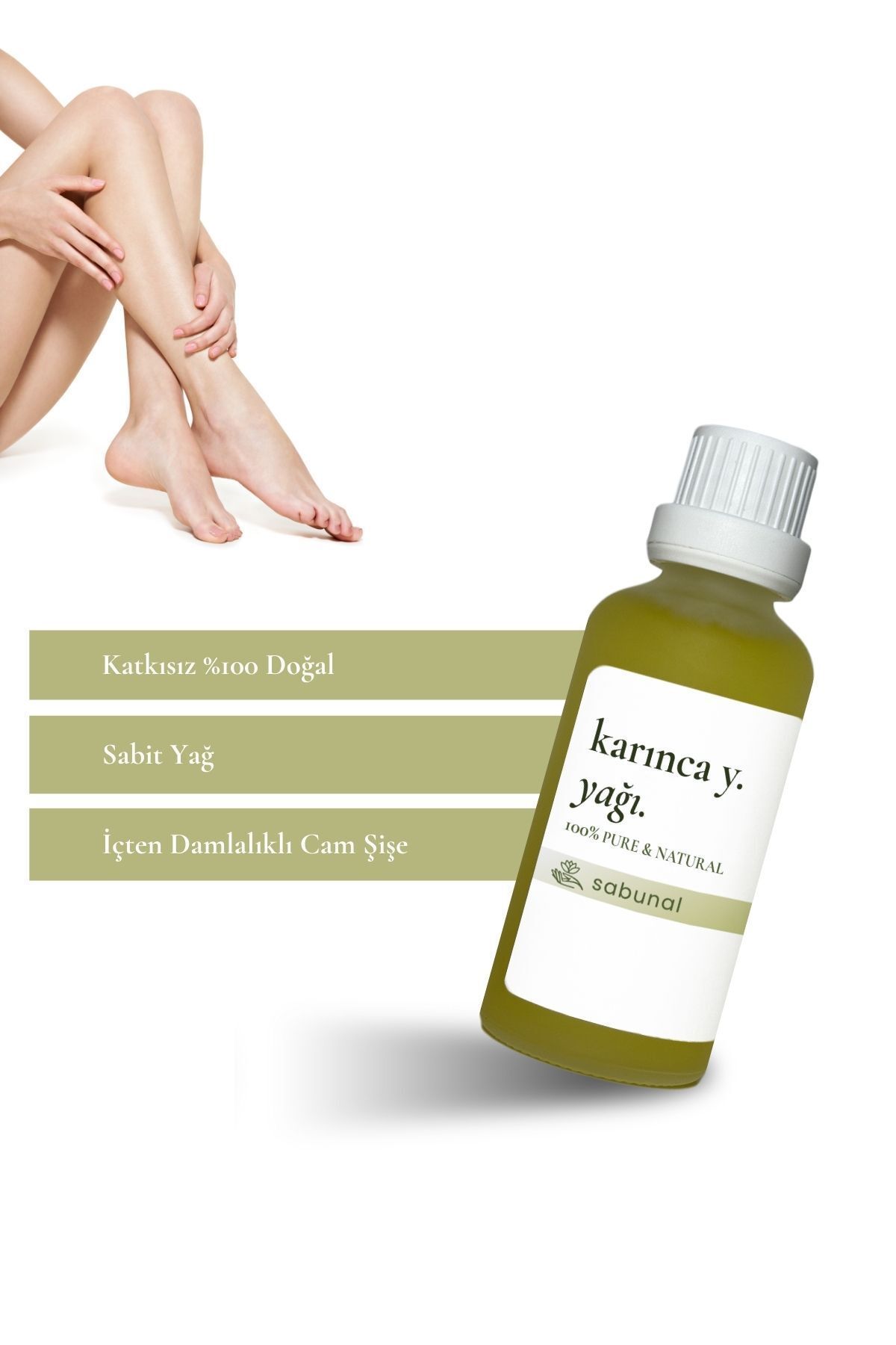 روغن تخم مرغ مورچه 50 میلی لیتر کاهش دهنده مو و موبر خالص، بدون مواد افزودنی، محصول وارداتی درجه 1 sabunal