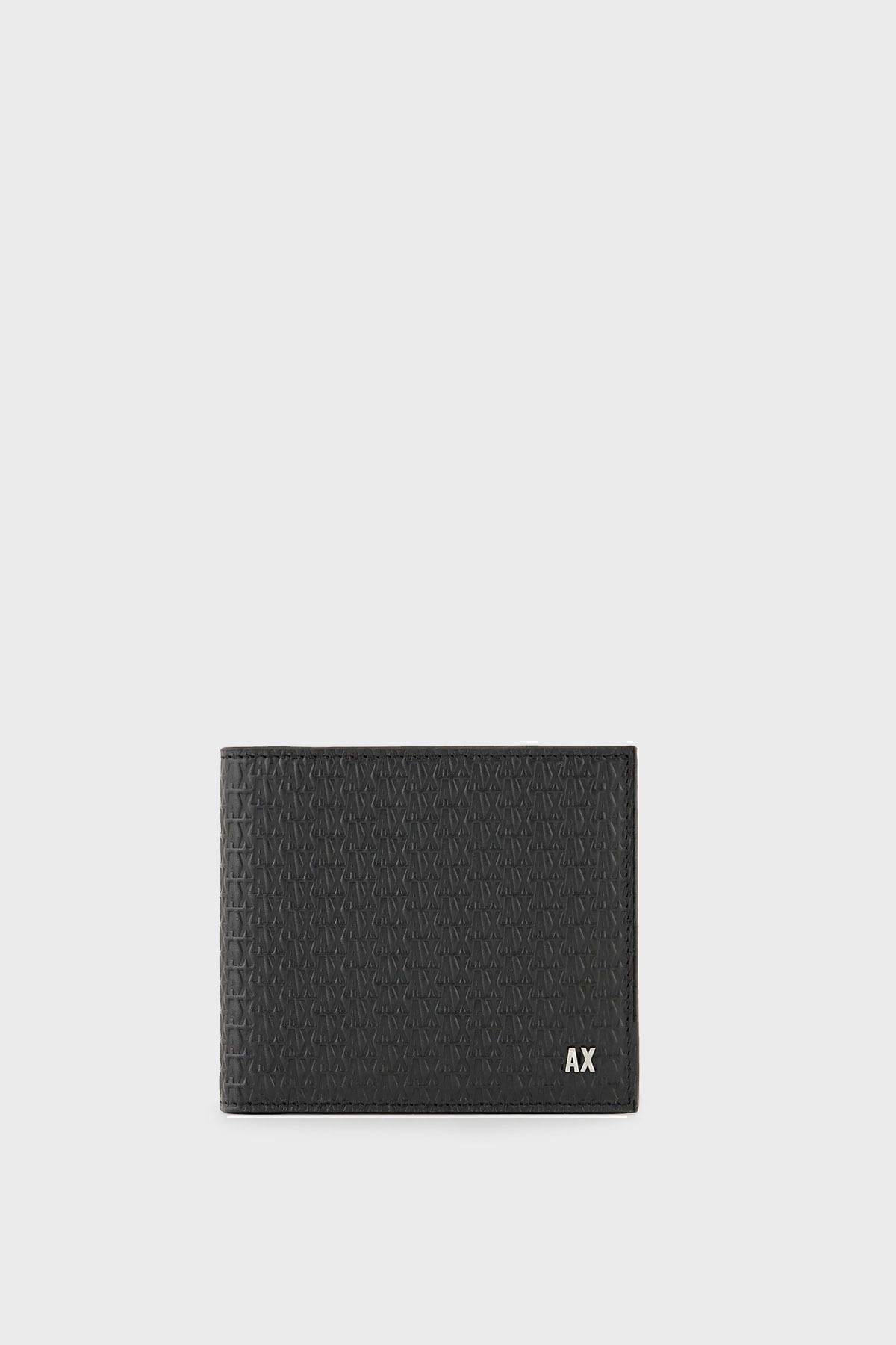 Armani Exchange-Genuine Leather Wallet with Logo Men's WALLET958097 4R847 00020 1