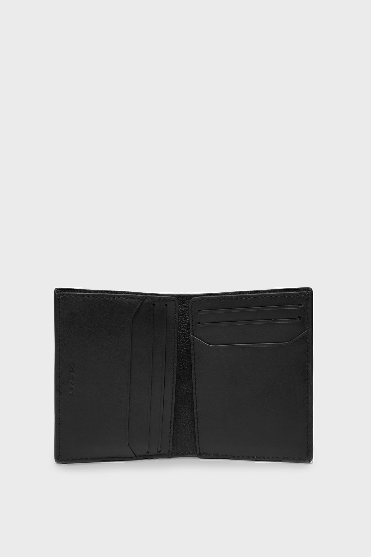 کیف پول مشکی مردانه چرمی با آرم K50K511936BEH Calvin Klein