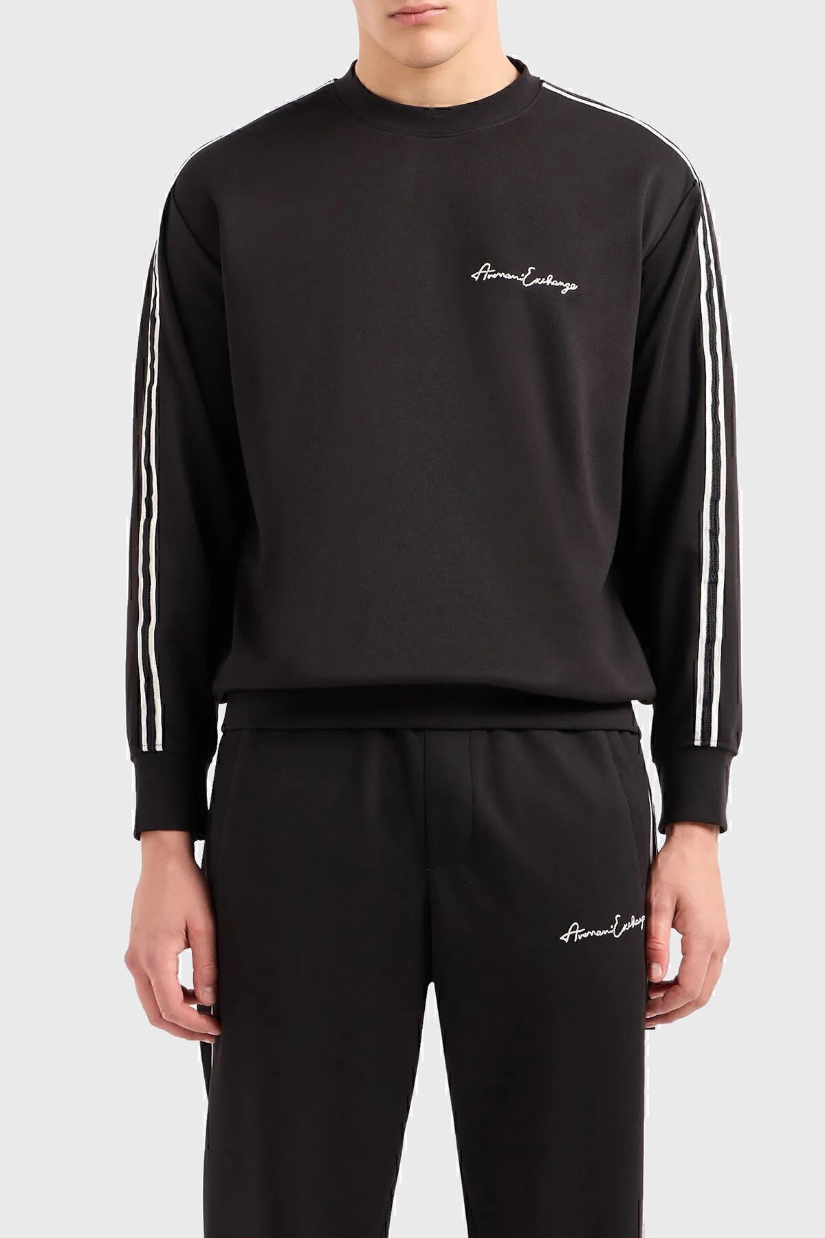Sweat مردانه SWEAT 8NZMSG Z9N1Z 1200 Crew Neck Regular Fit Sweat Armani Exchange