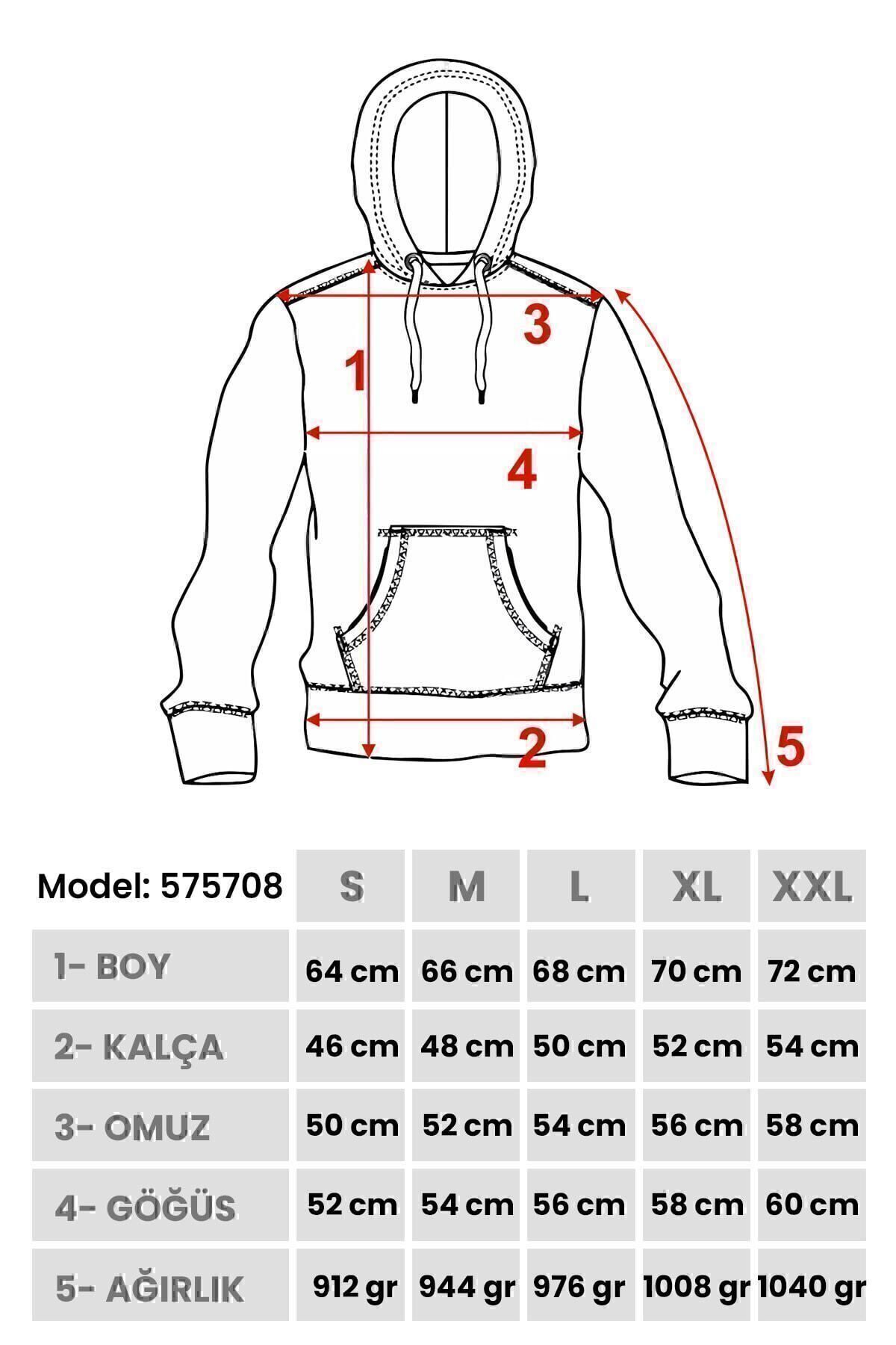 سویشرت مردانه مشکی بوراتی | 575708 اورجینال - تصویر 8