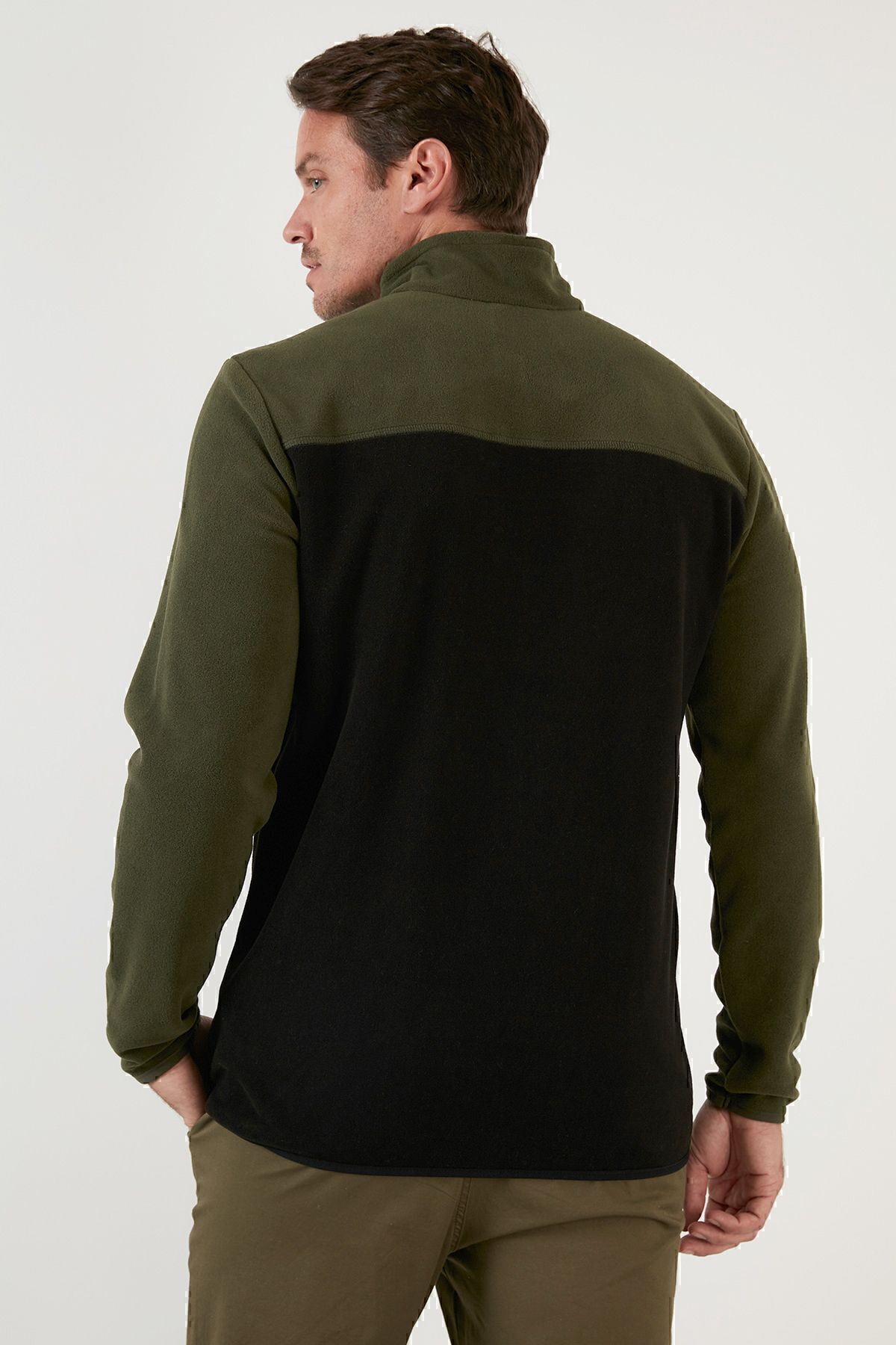 سویشرت مردانه خاکی بوراتی | 5906016 اورجینال - تصویر 5