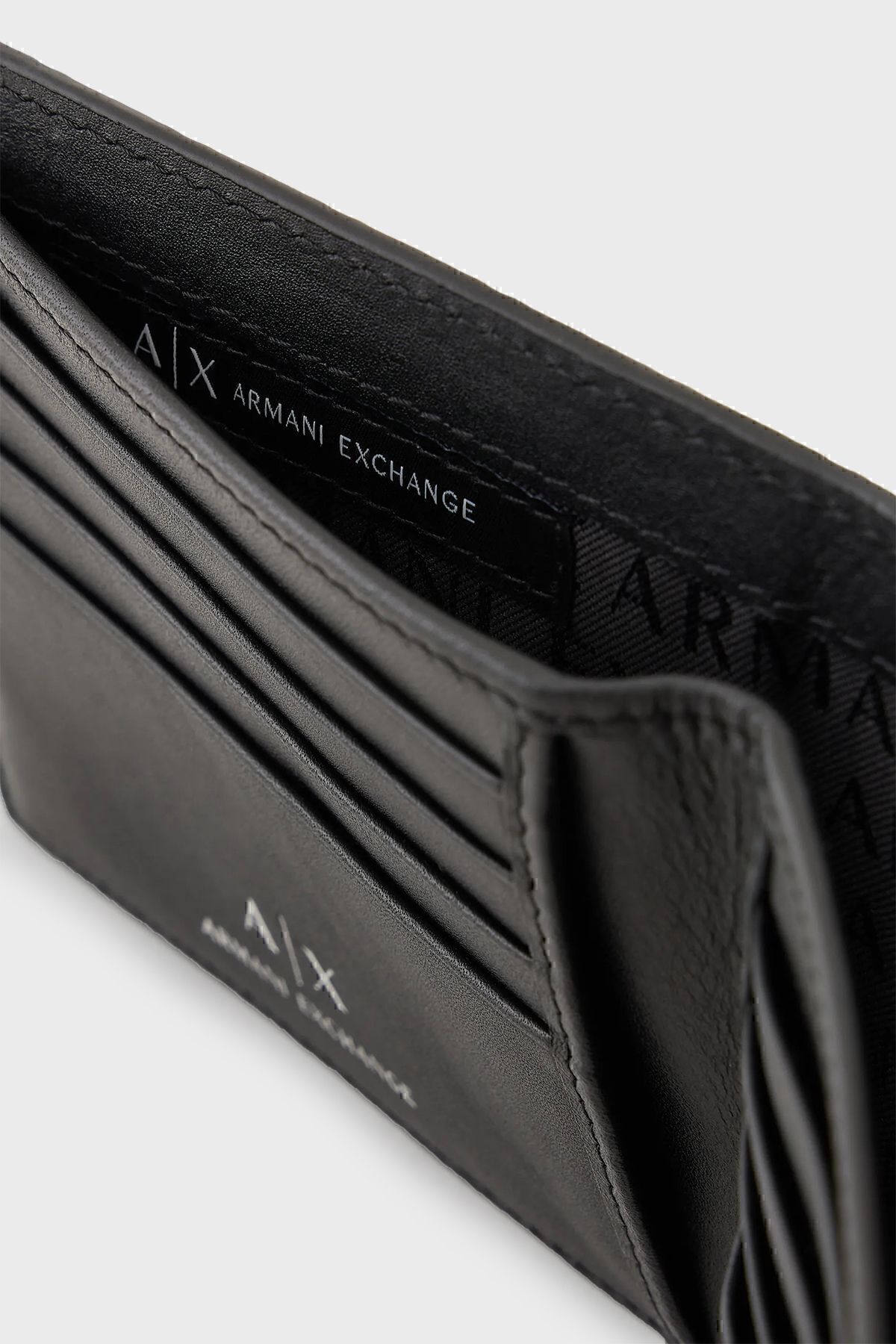 Armani Exchange-Genuine Leather Wallet with Logo Men's WALLET958097 4R847 00020 4