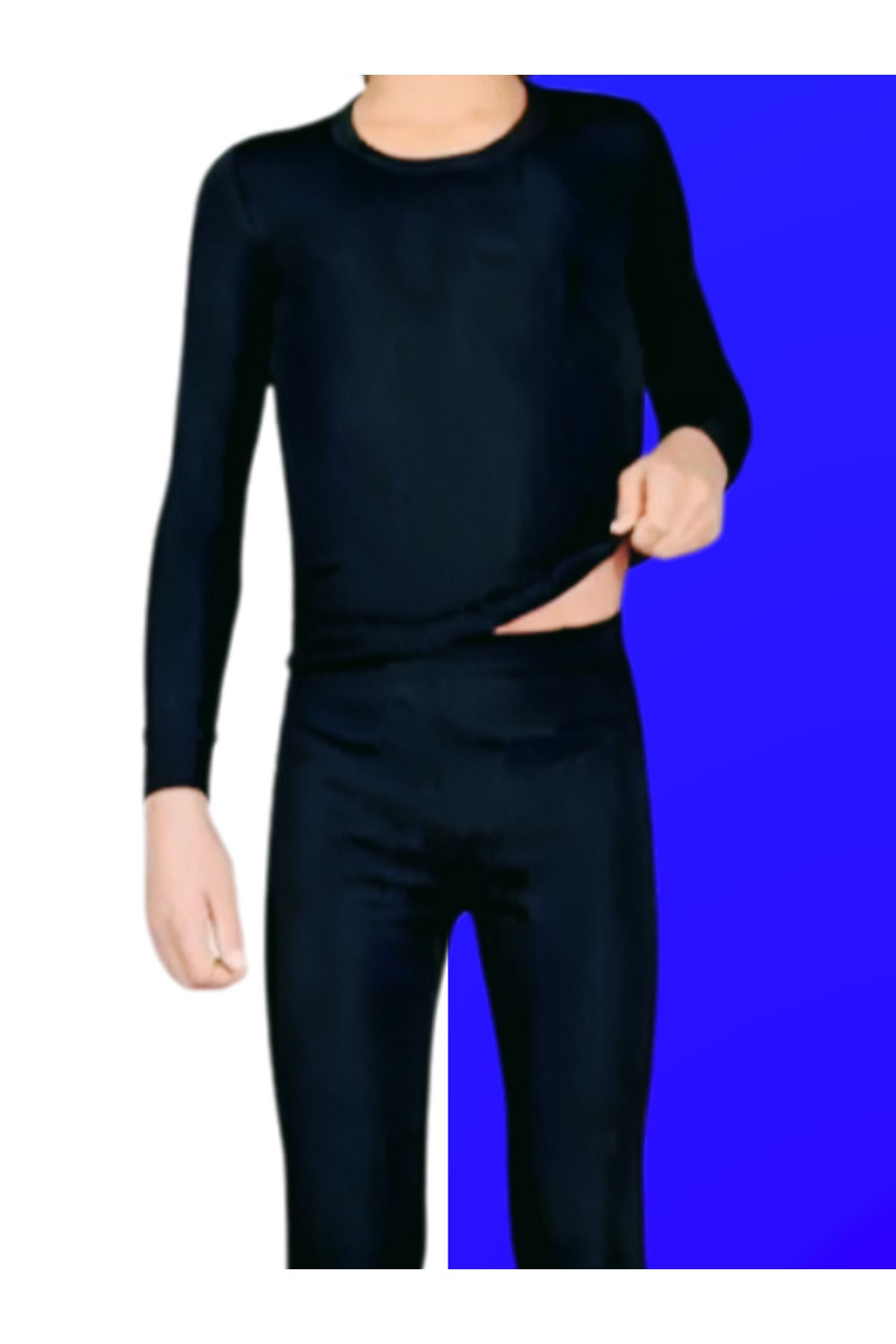 Tutku Erkek Çocuk Termal Alt- Üst Set Takım Siyah (Orjinal) fotoğrafı 4 (önizleme)