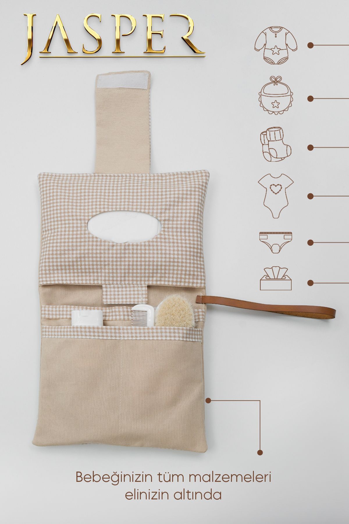 JASPER-Baby Diaper Care Bag Organizer for Practical and Functional Use 2