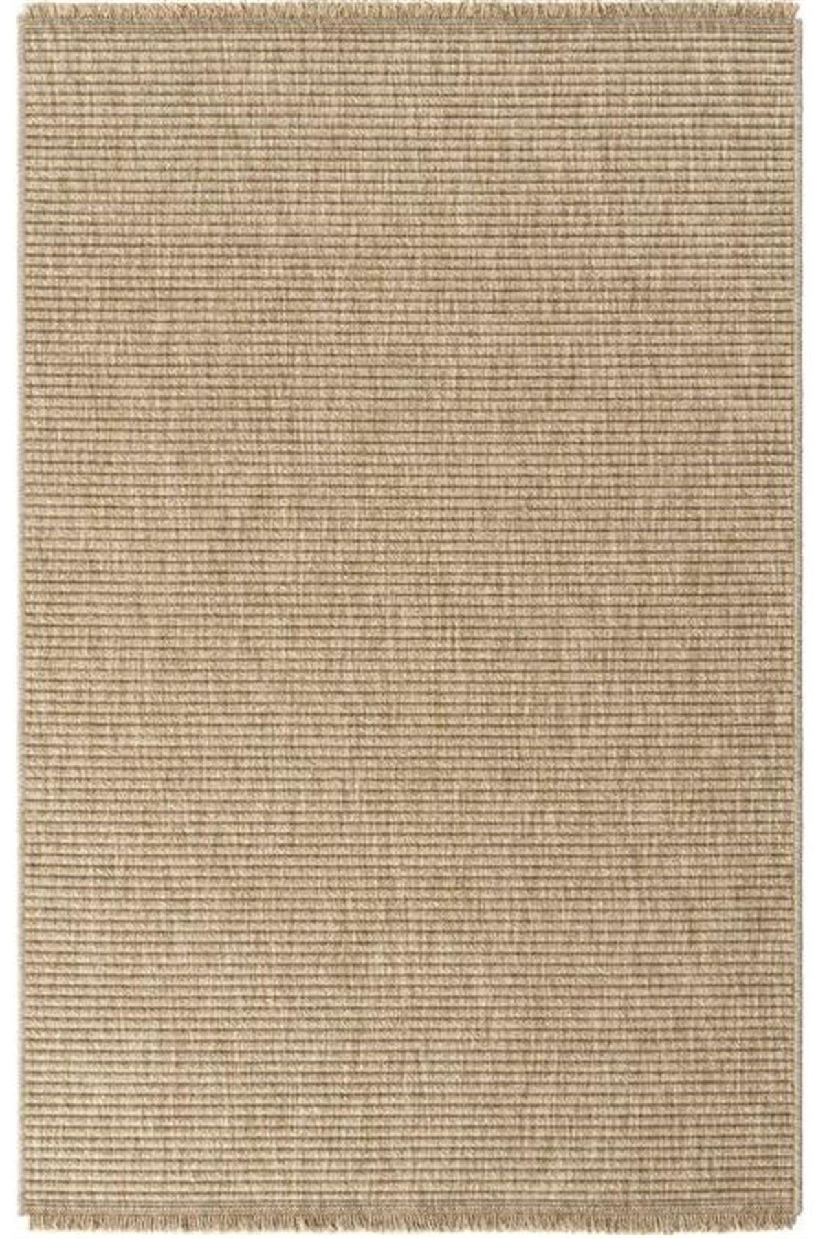 Seyran Carpet India 672 Wicker Textured Modern Woven Base Pile Dustproof Jute Carpet