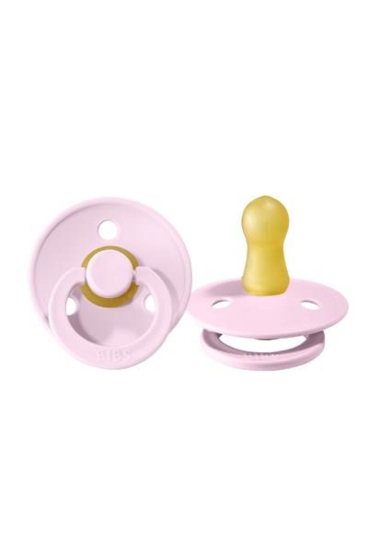 پستانک لاستیکی صورتی ۰ تا ۶ ماه