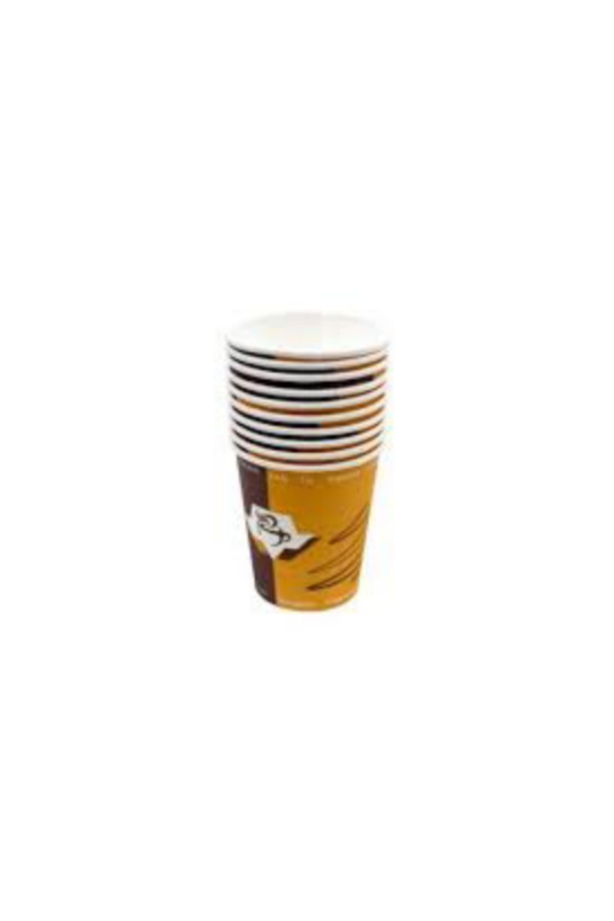 100 Adet 7 Oz Karton Bardak 100 Adet Çay - Kahve - Su Bardağı