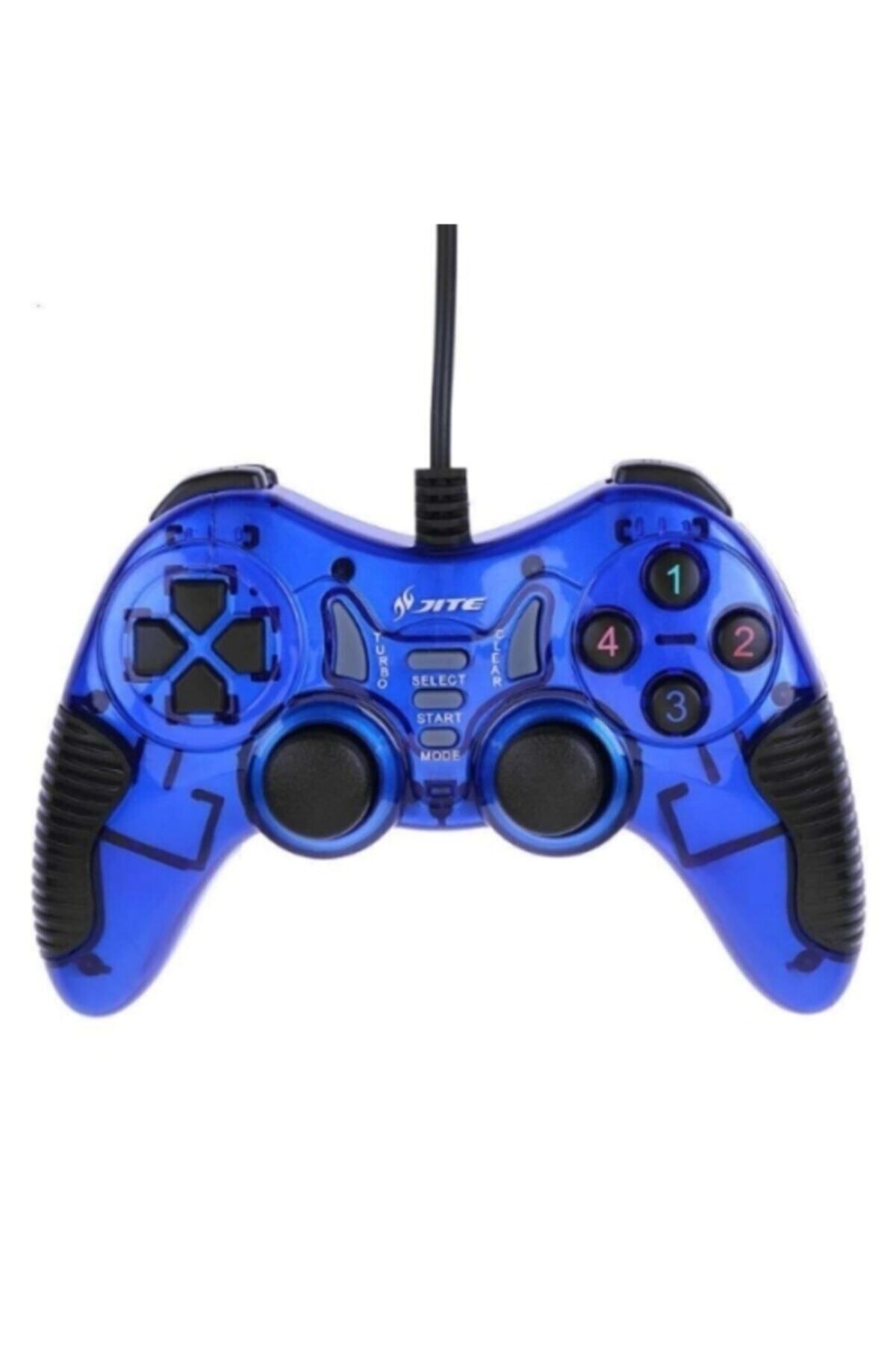 Bilgisayar Laptop Usb Üç Işoyun Kolu Pc Game Pad Usb Dual Vibration 17 Buttons