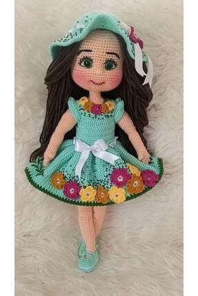 OYUNCAKPARK Yeşil Akasya Bebek Amigurumi Organik Oyuncak