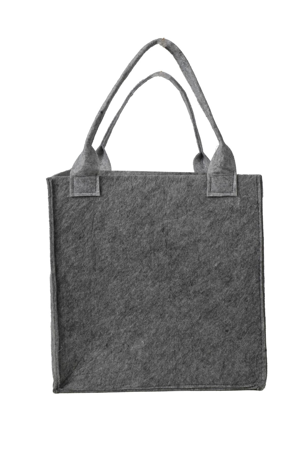 YUNUSOĞLU HOME-Multi-Purpose Felt Organizer In-Cabinet Organizer Storage Box with Handle 3