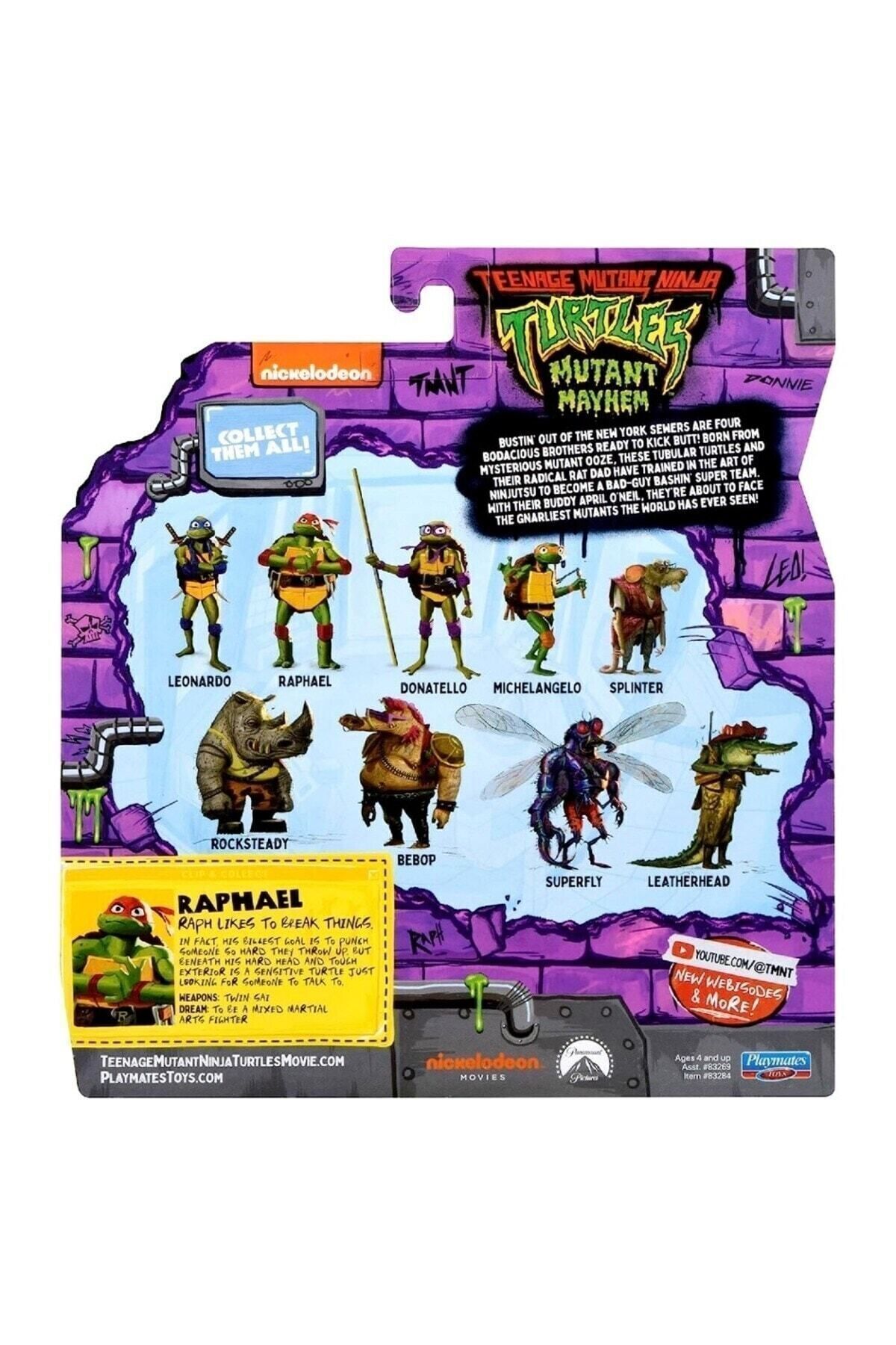TMNT-مجسمات سلاحف النينجا 11 سم سبلينتر ماستر سينسي 6