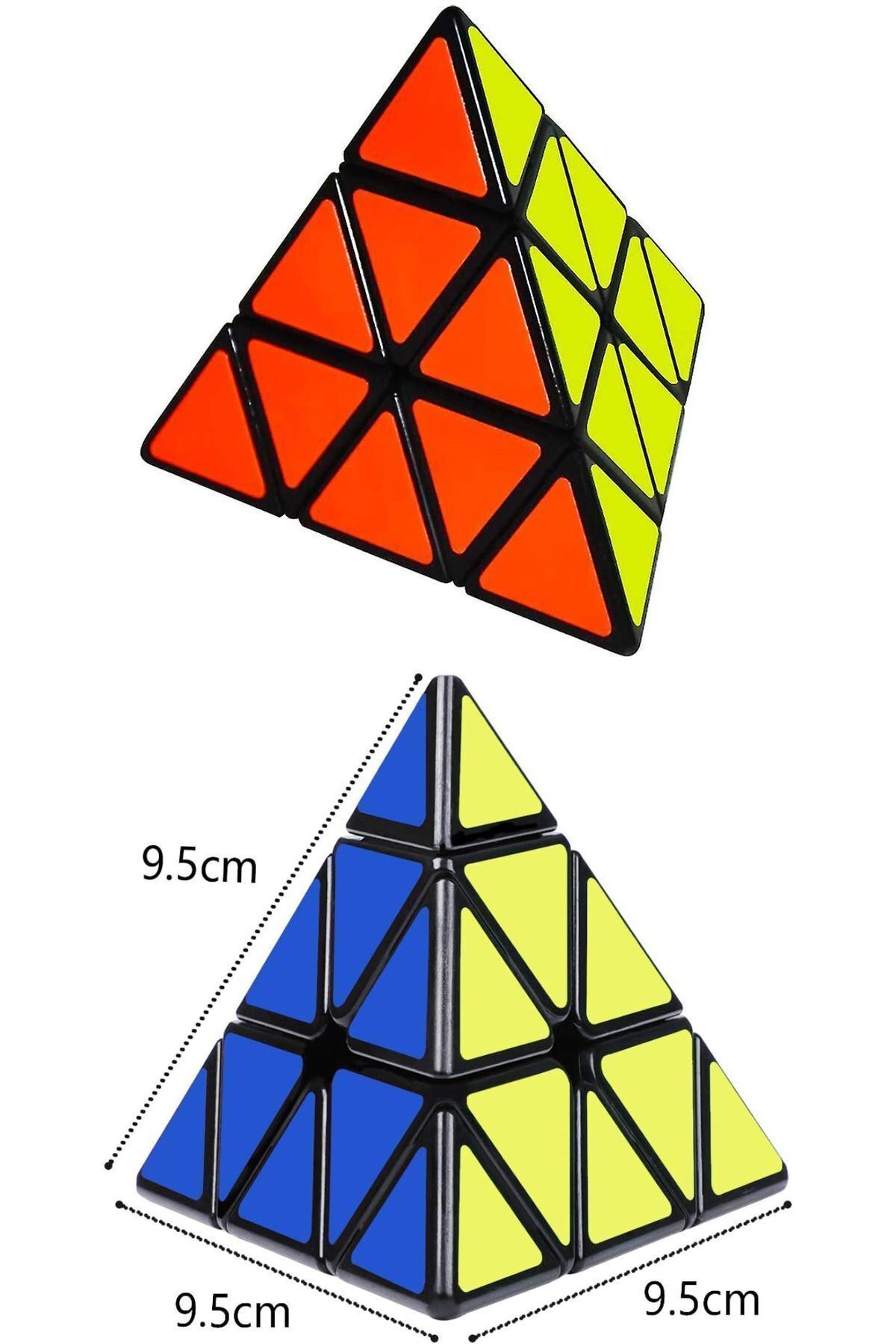 TOYFEST-Pyramid Triangle Intelligence Cube Intelligence Cube Rubic Cube 8