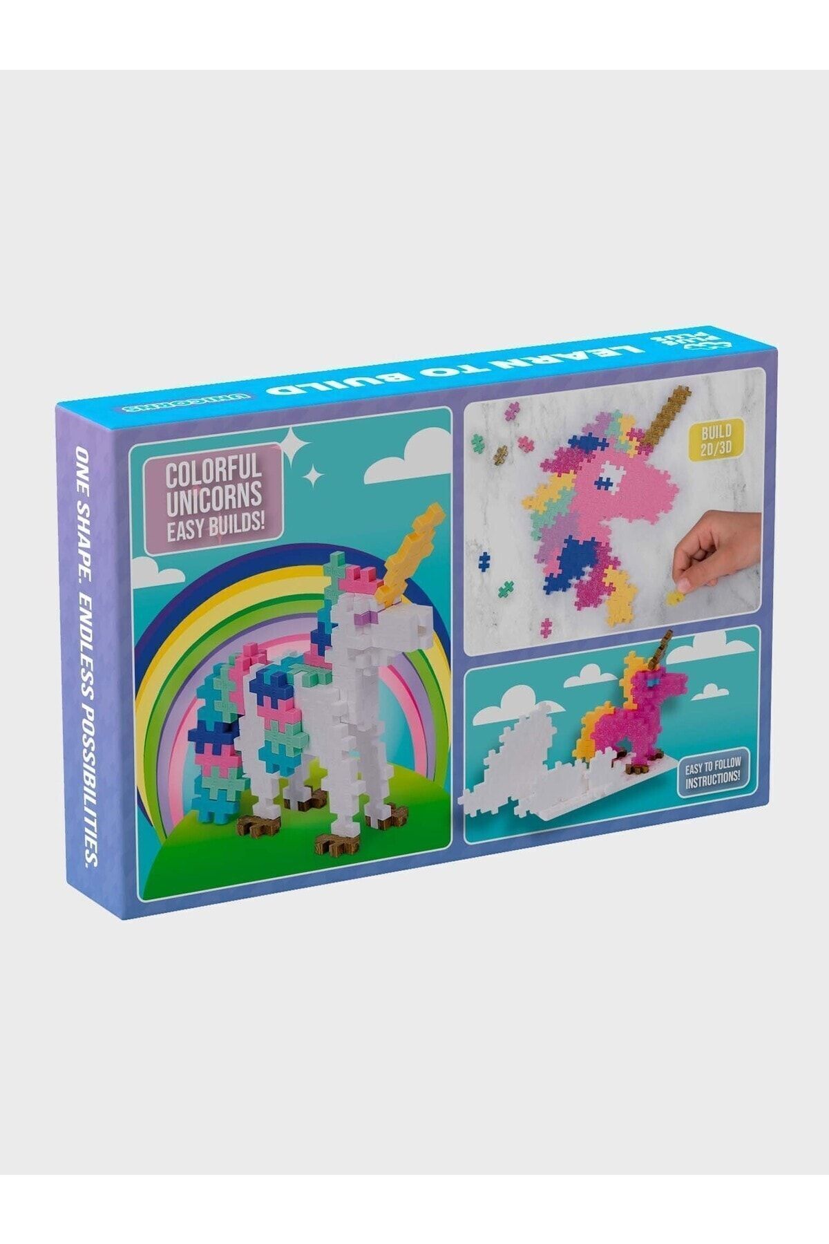 TOYFEST-Plus - Plus Minecraft Themed Learn to Build Unicorns Lego Building Toy (275 Pieces) 3908 7