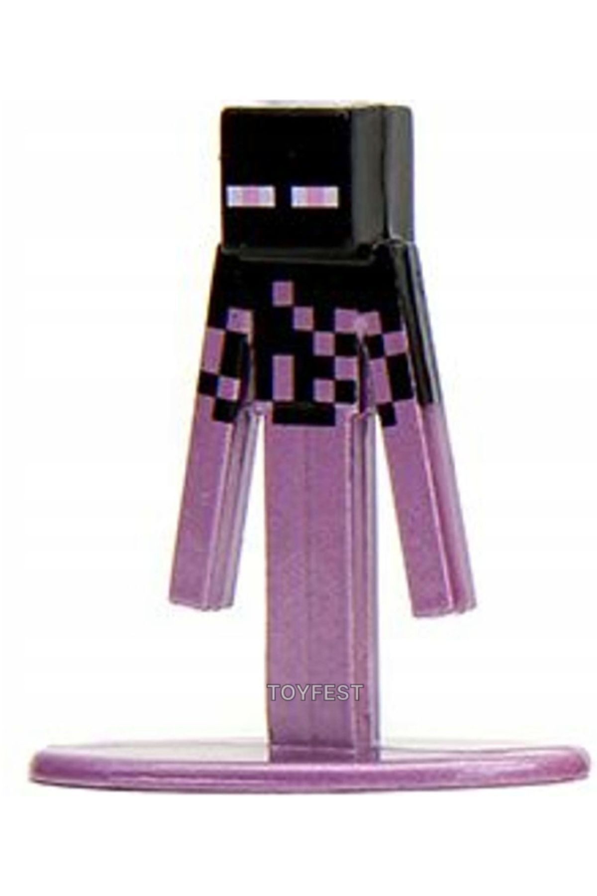 TOYFEST-Jada Nano Metalfics Minecraft Metal Casting Die - Cast Mini Figure - Teleporting Enderman - 4 cm 2