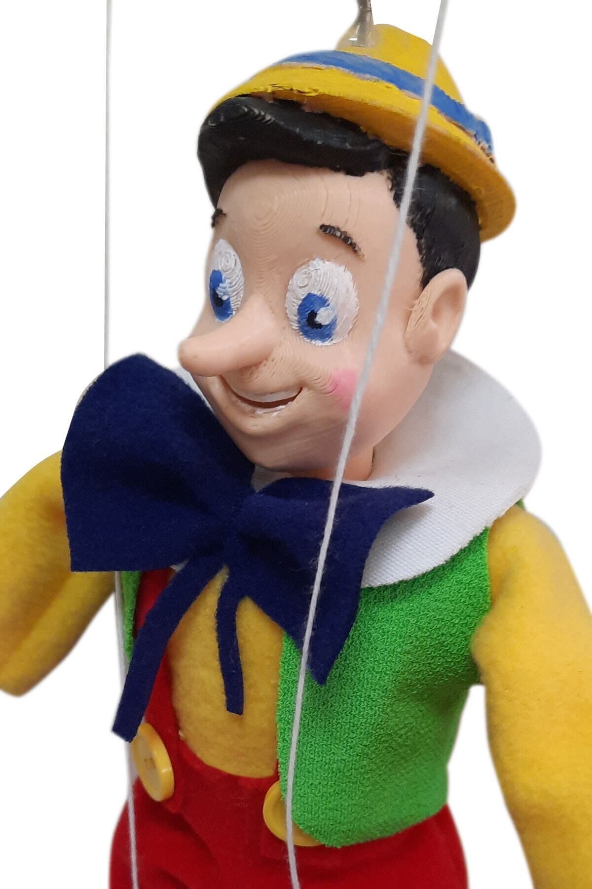 Uçaneller Kuklaevi-Pinocchio Puppet with String 8