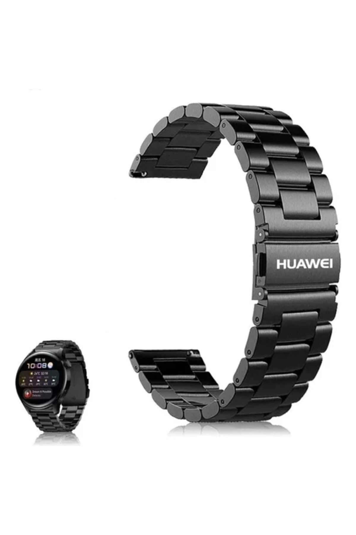 Smtechnology Huawei Watch Gt2 Ve Gt3 Pro Uyumlu Klasik Paslanmaz Celik Kordon 46mm Fiyat Yorumlar Trendyol
